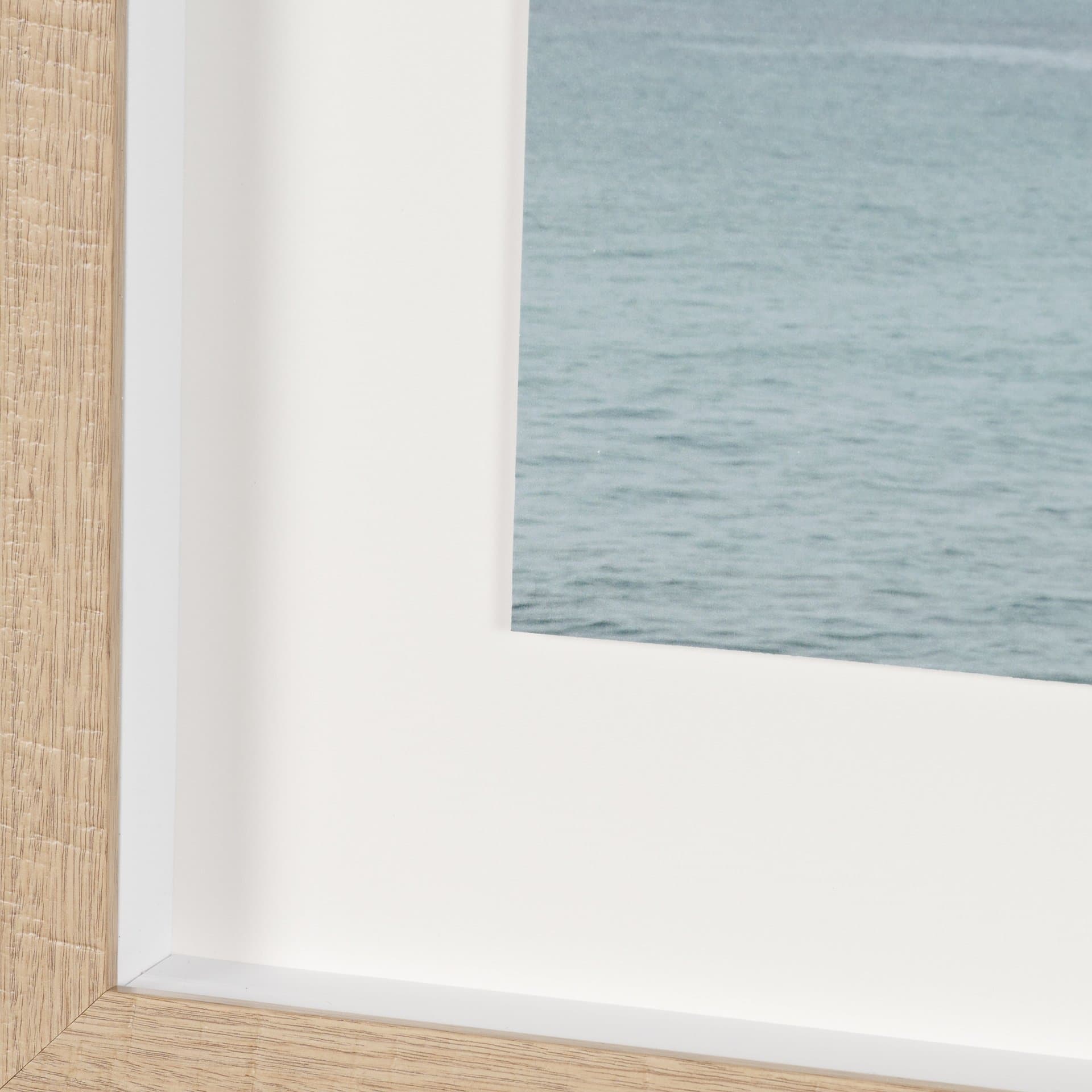Ocean Breeze Palms by Shot By Clint Framed Photo Print Matted under Glass — product photograph