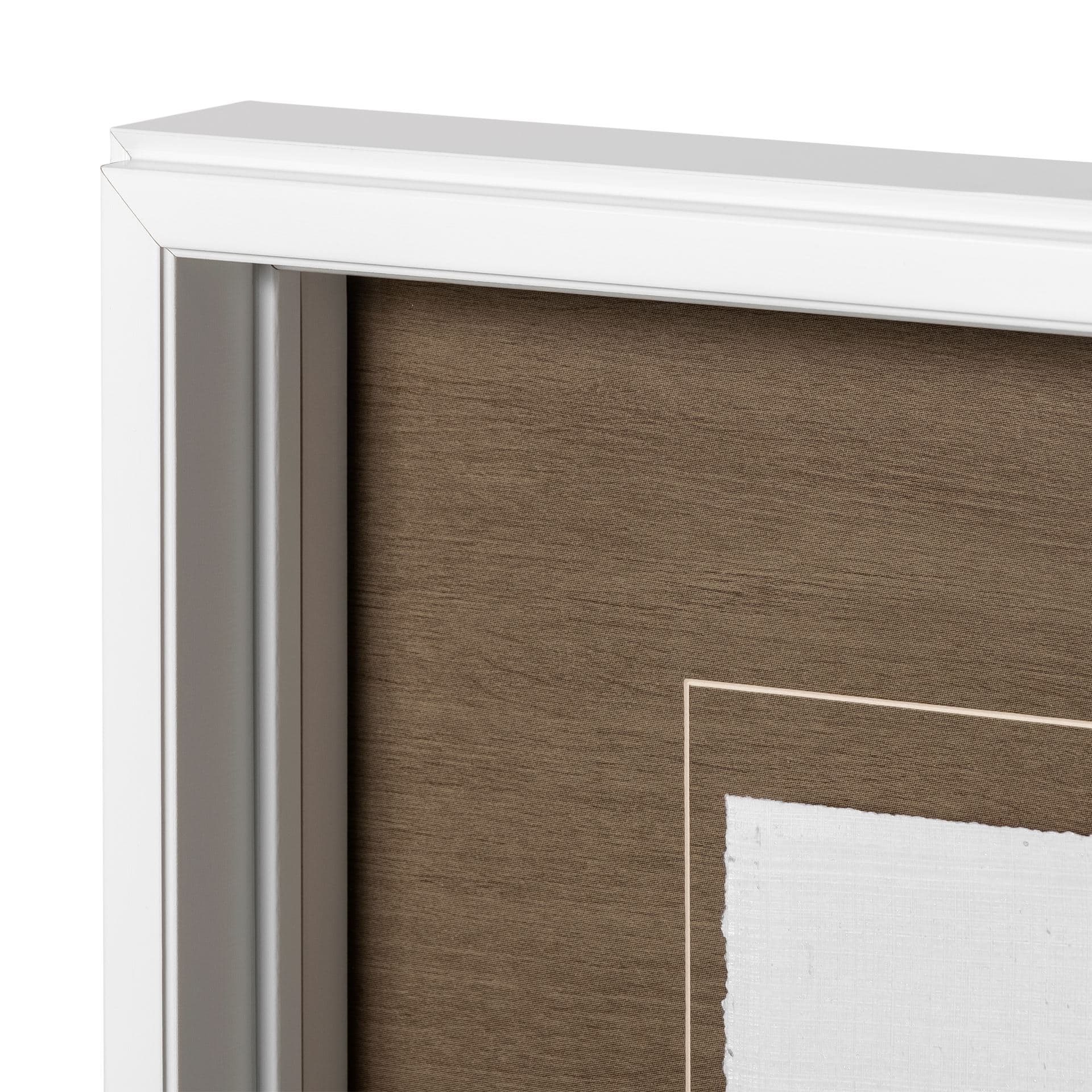 Unknown by Marie a Hand Embellished Textured Framed Art Print Matted under Glass — product photograph