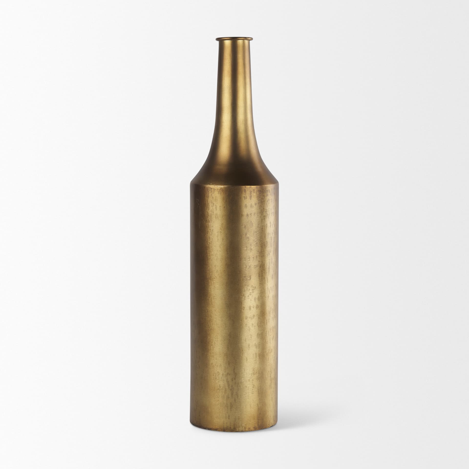 Aubrey Large 24.0H Gold Iron Jug Vase — product photograph