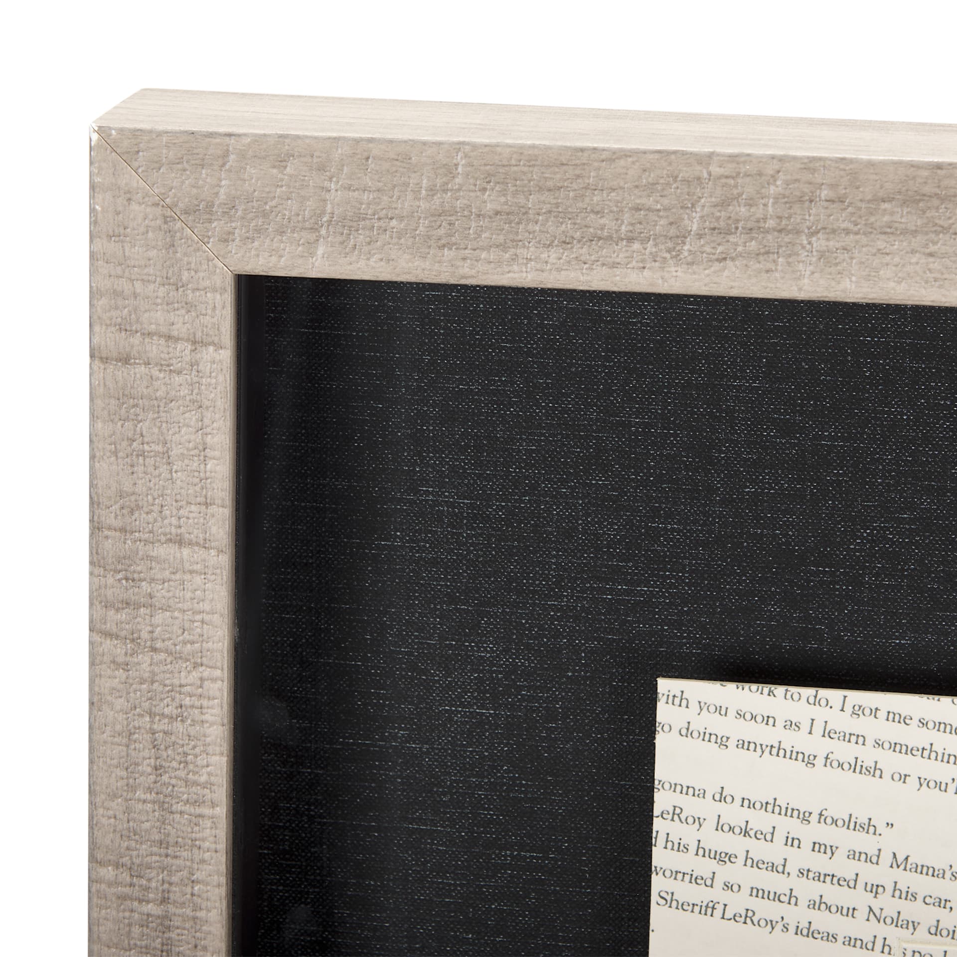 Graffiti sculpture VI by Mercana Studio Hand Embellished Textured Framed Art Print Matted under Glas — product photograph