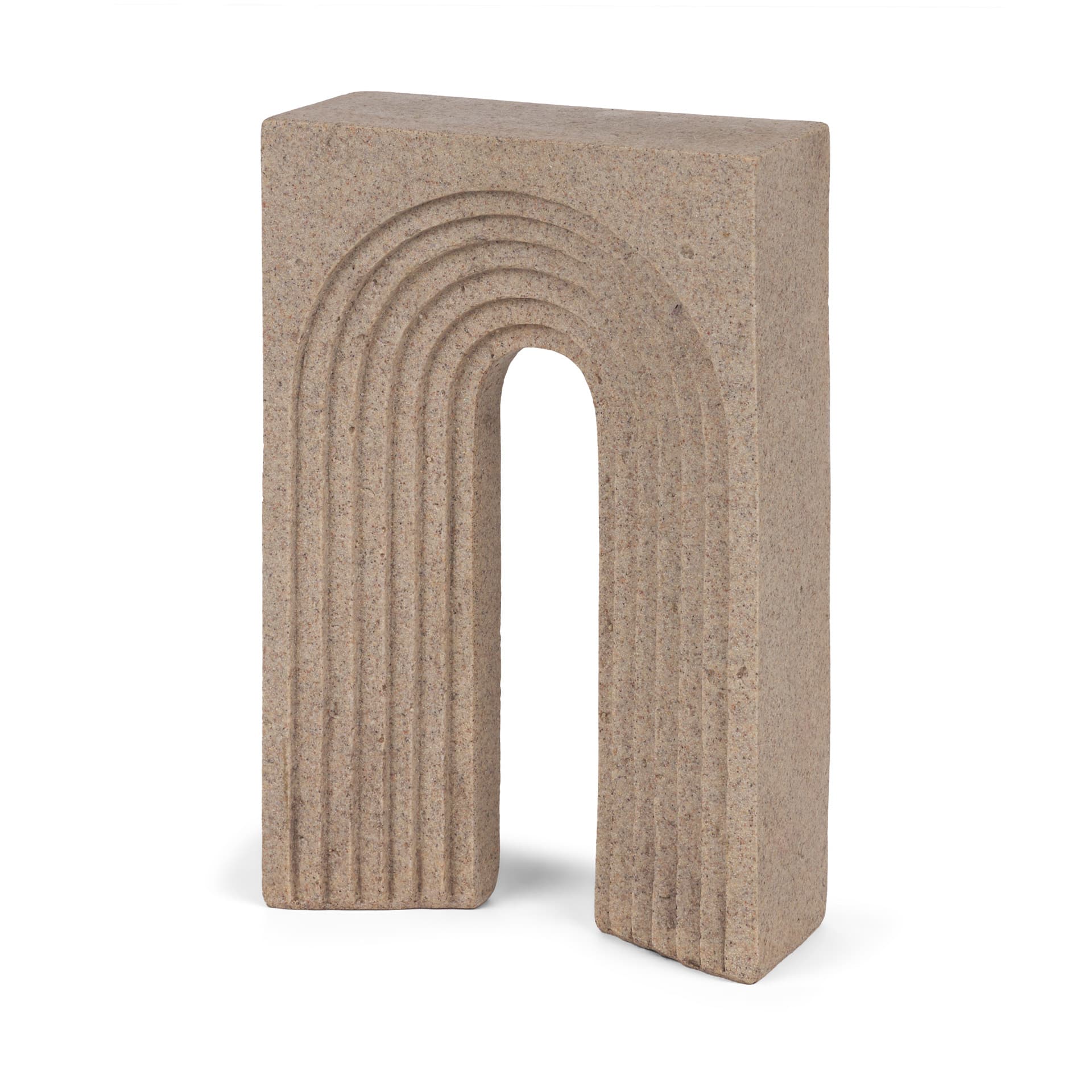 Kacia Resin Textured SandStone Decorative Object — product photograph