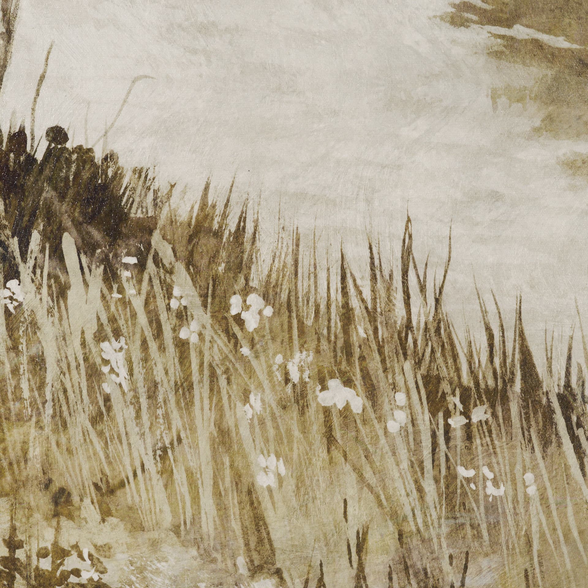 Timeless Vista IV by Mercana Studio Hand-Embellished Textured Framed Canvas Artwork — product photograph