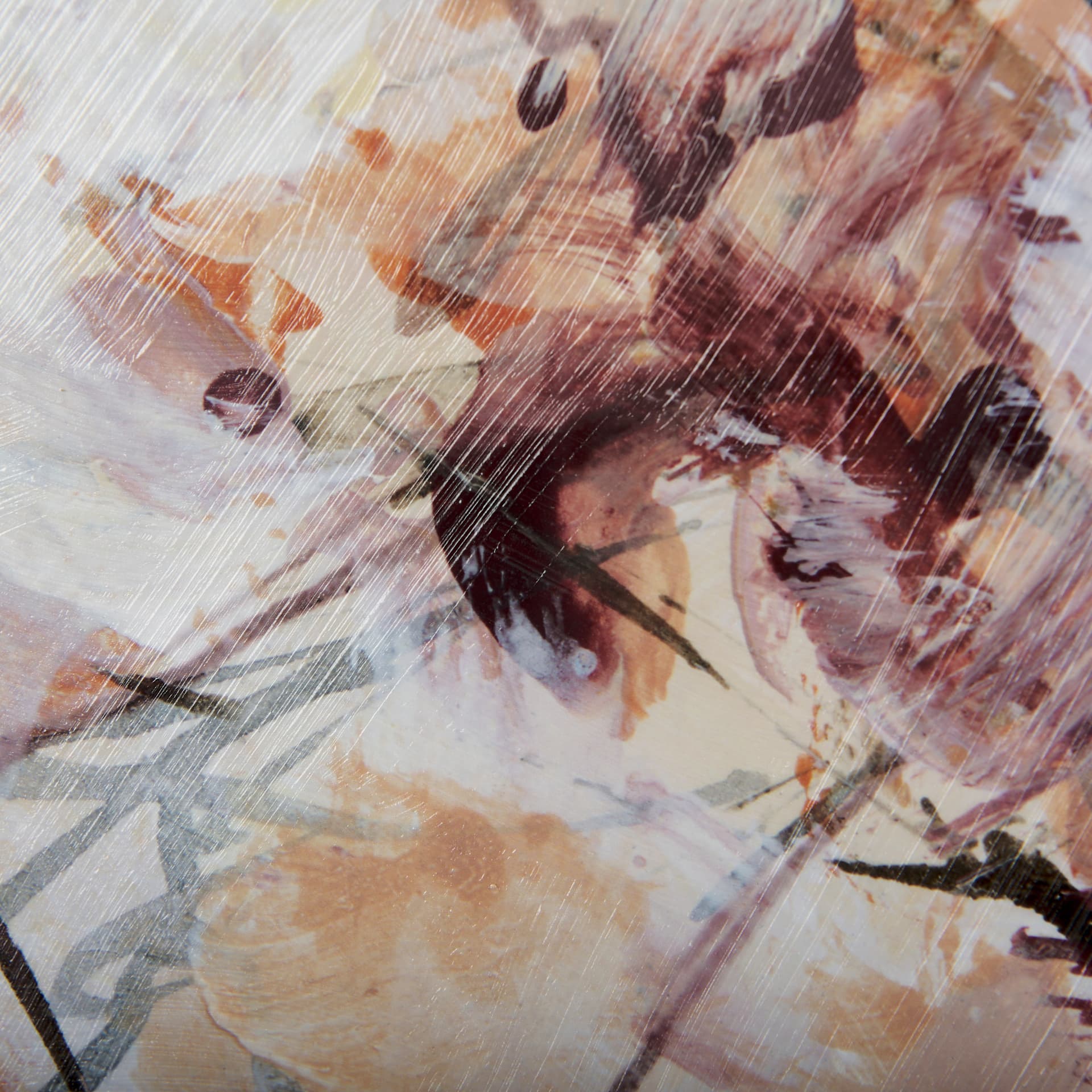 City Sunset by Mercana Studio a Hand Embellished Textured Framed Art Print Matted under Glass — product photograph