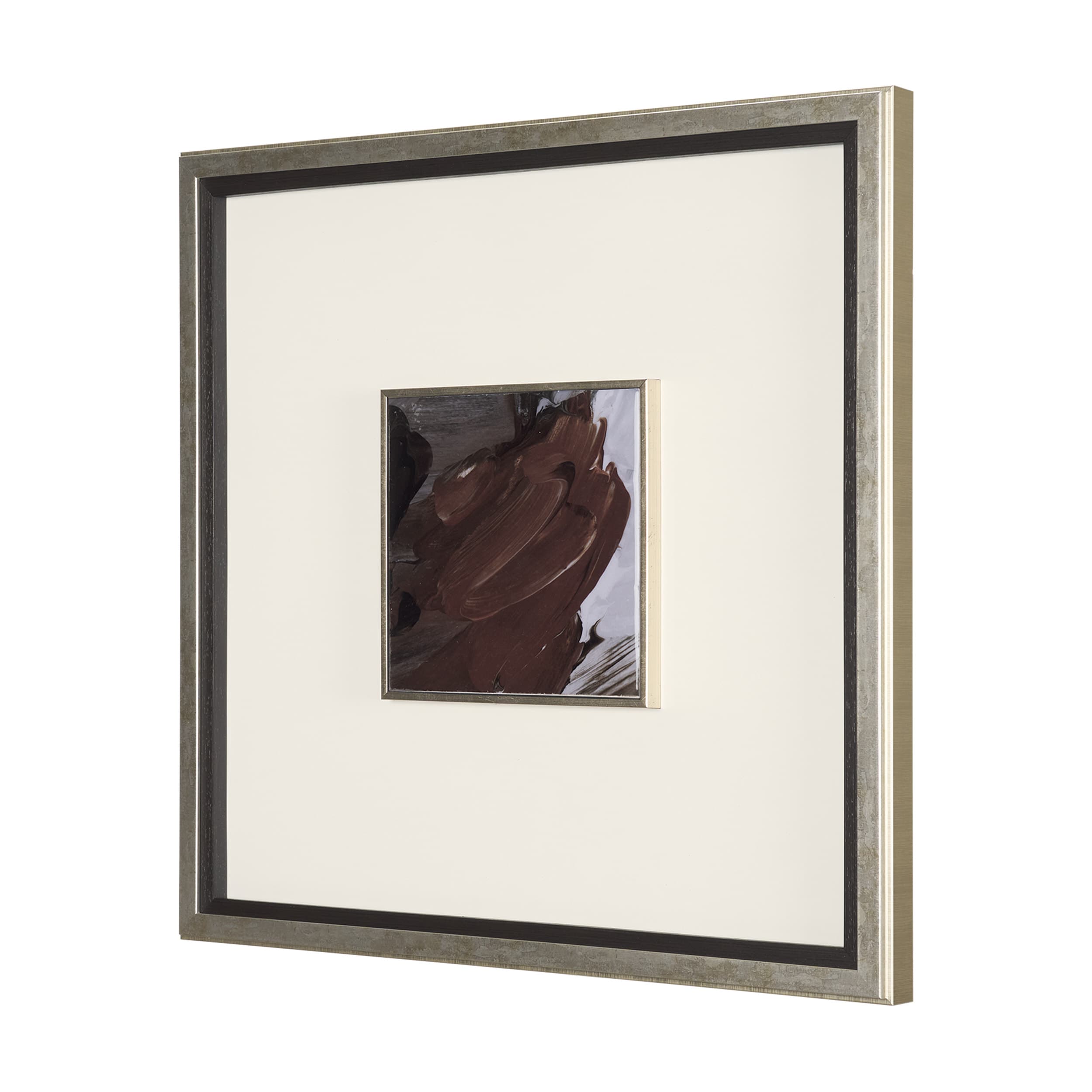 Harmonic III by Mercana Studio a Hand Embellished Textured Framed Art Print — product photograph