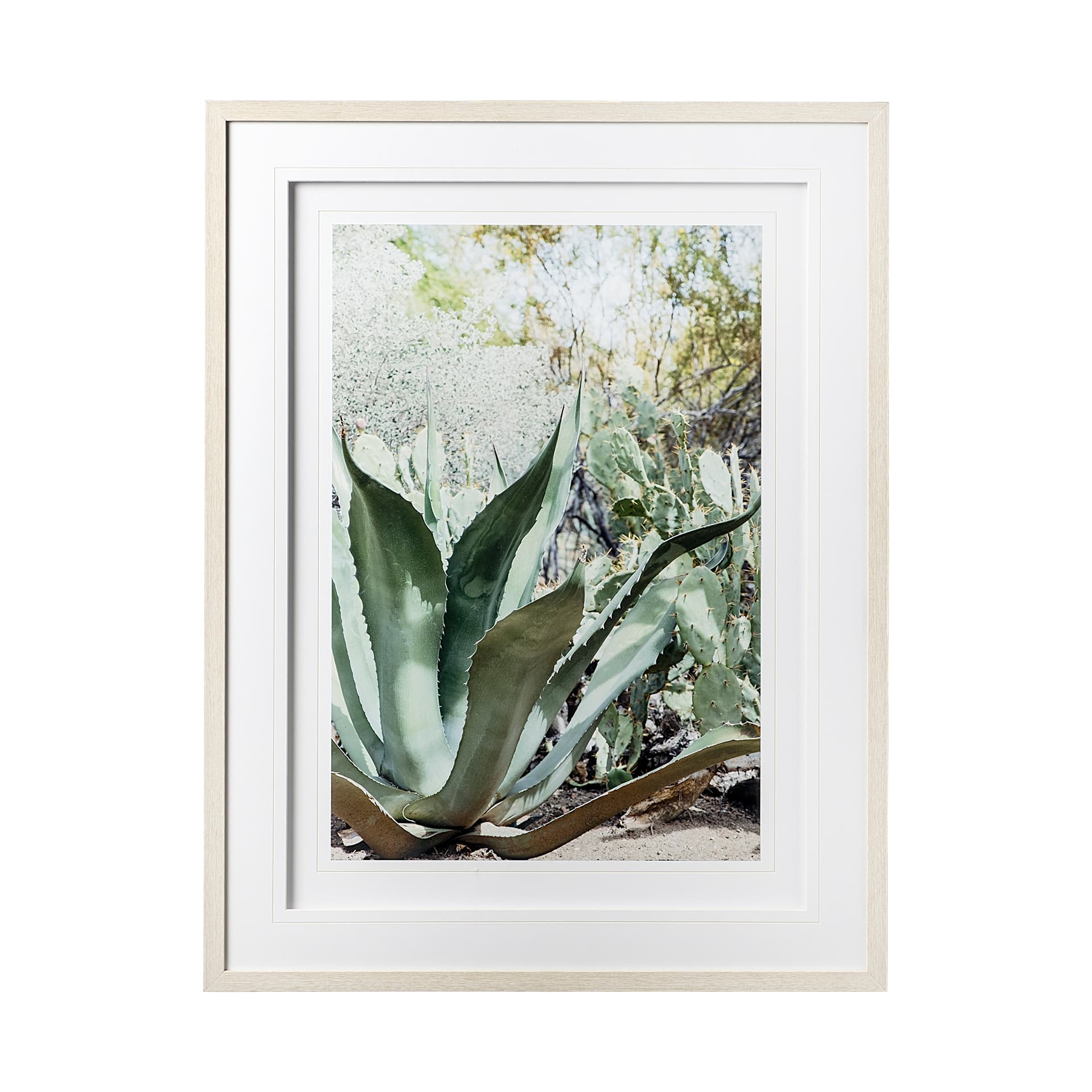 Alzira by Irene Suchocki a Hand Embellished Textured Framed Art Photograph Matted under Glass — product photograph