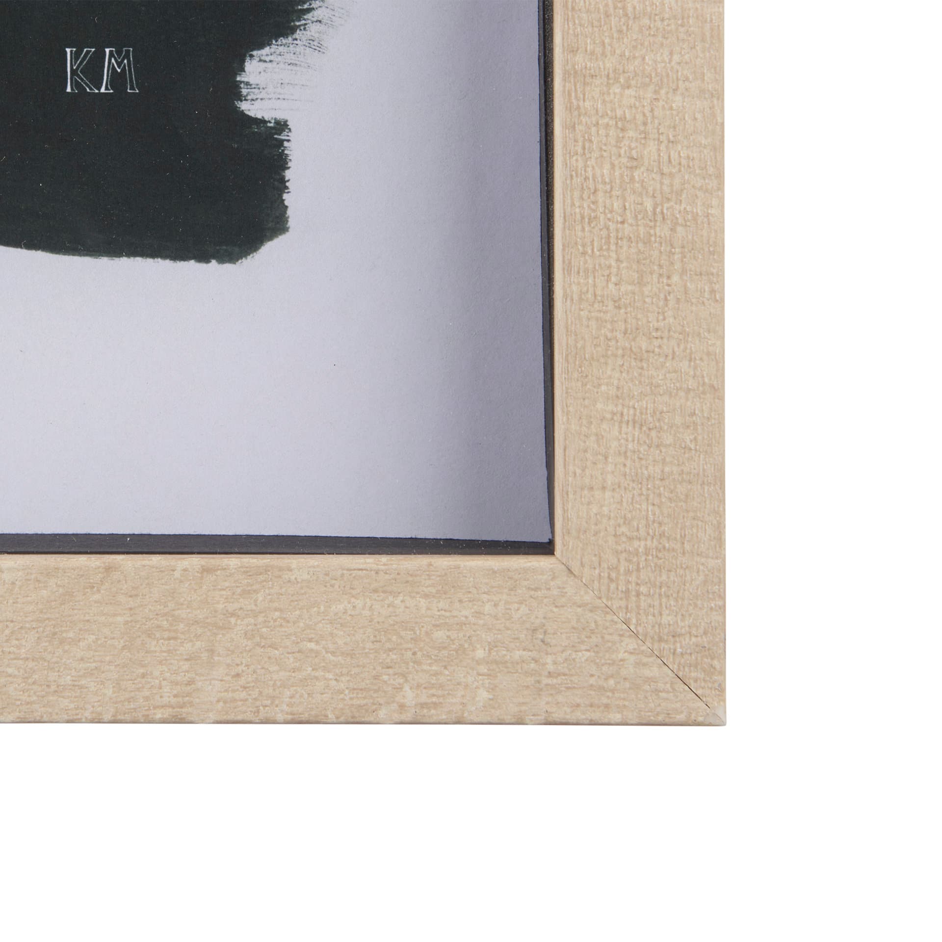 Green Desert I by Mercana Studio a Hand Embelished Textured Framed Art Print Matted under Glass — product photograph