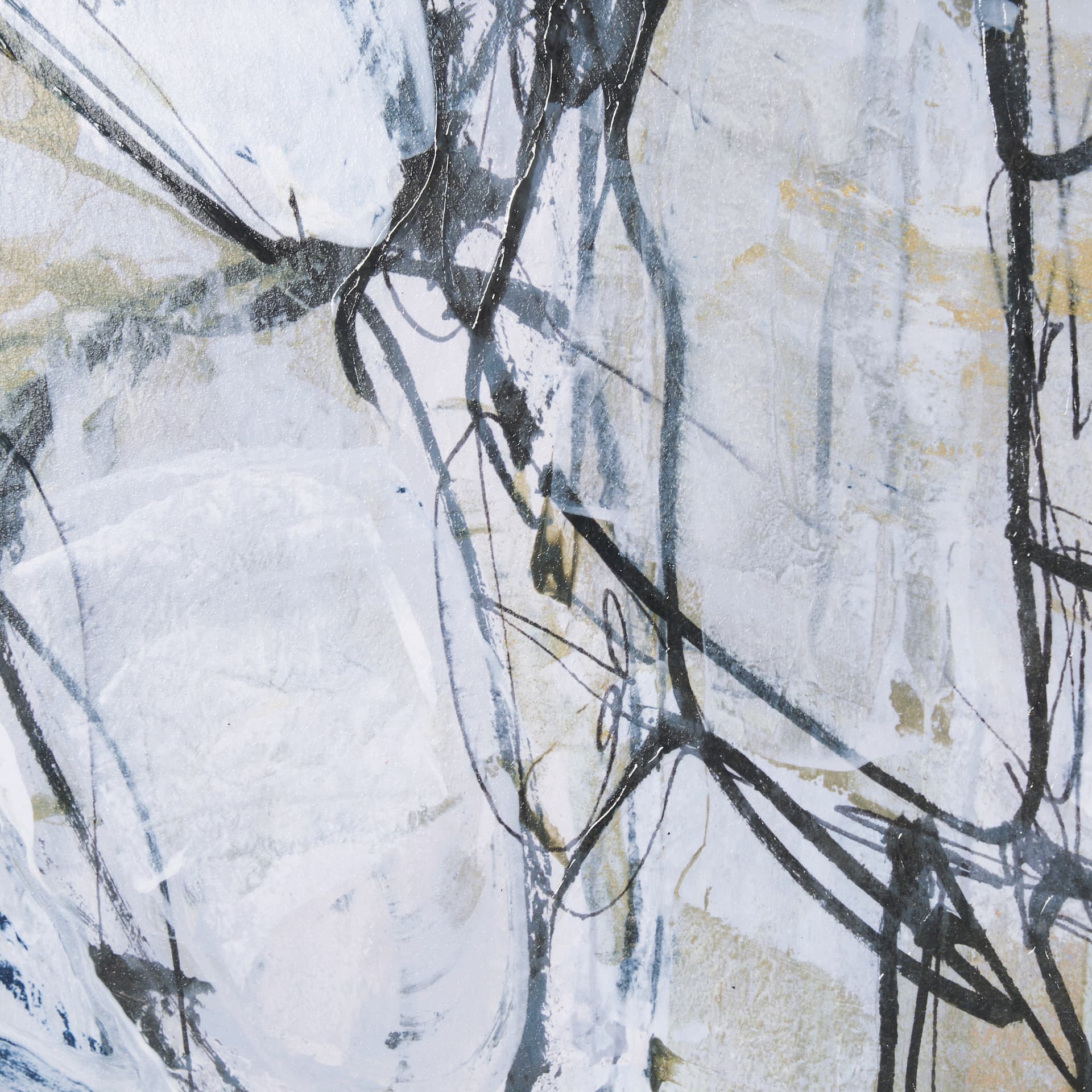 Morning Light II by Mercana Studio a Hand Embellished Framed Art Print Matted under Glass — product photograph