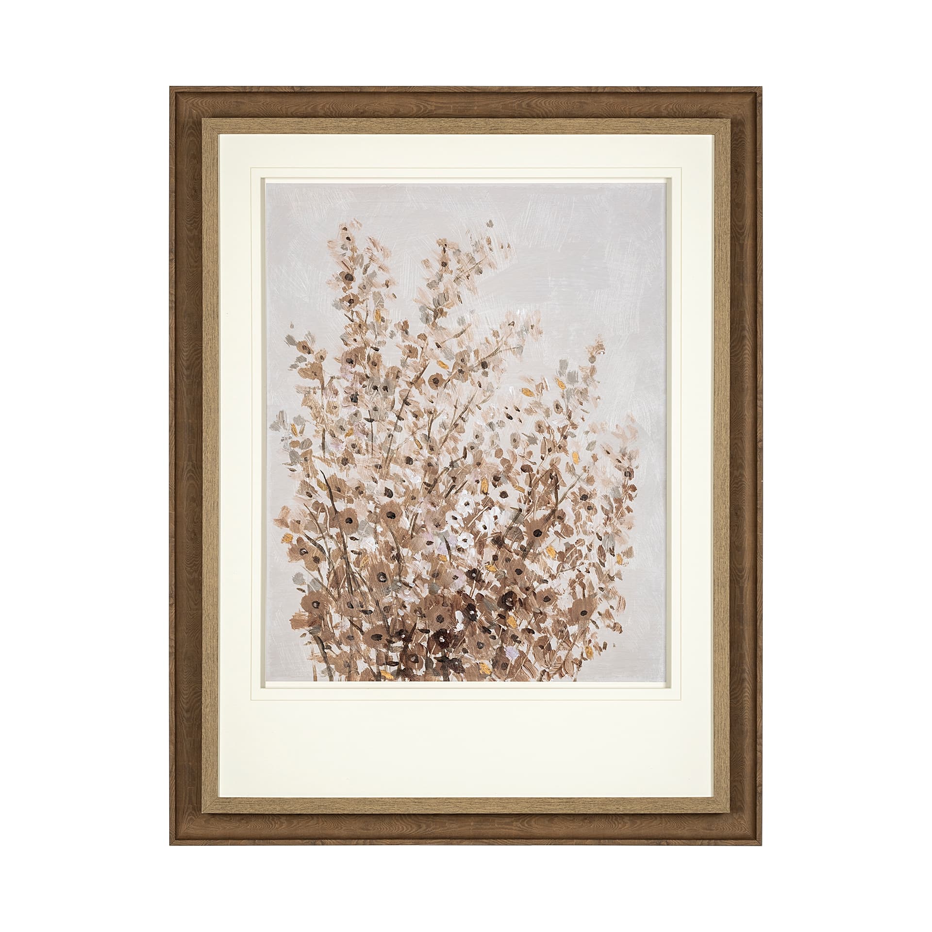 Rustic Wildflowers I by Tim OToole a Framed Art Print Matted under Glass — product photograph