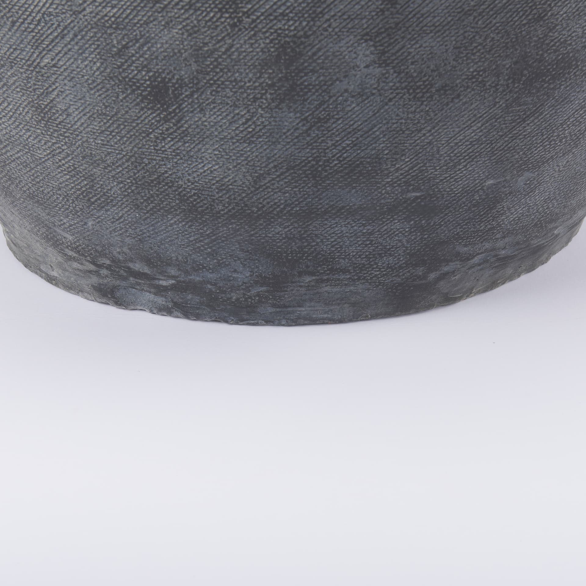 Zuma 27.2L x 20.5W x 31.9H Dark Gray Ceramic Floor Vase — product photograph