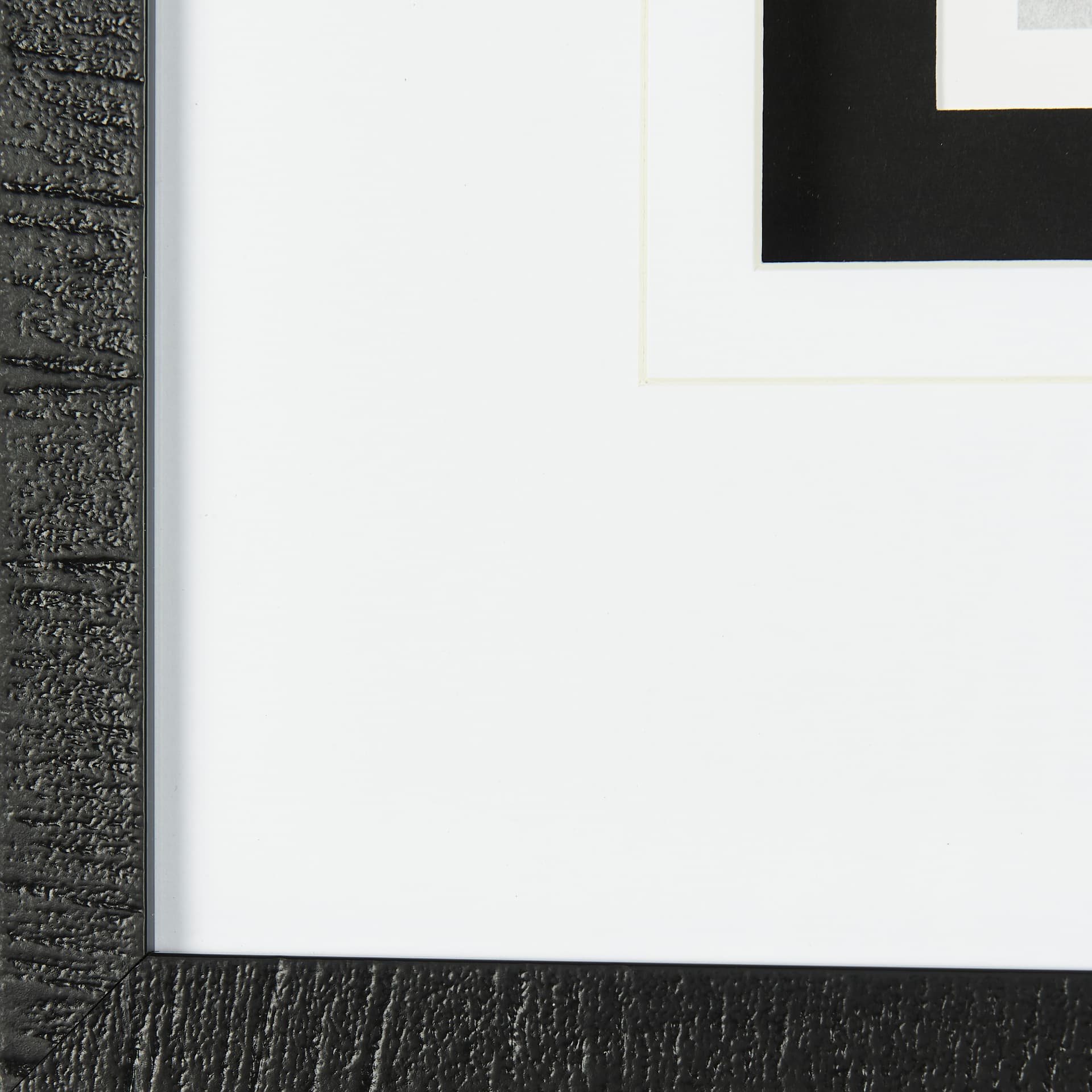 Botanical sketches VI (Grey) by Mercana Studio Hand Embellished Framed Art Print Matted under Glass — product photograph