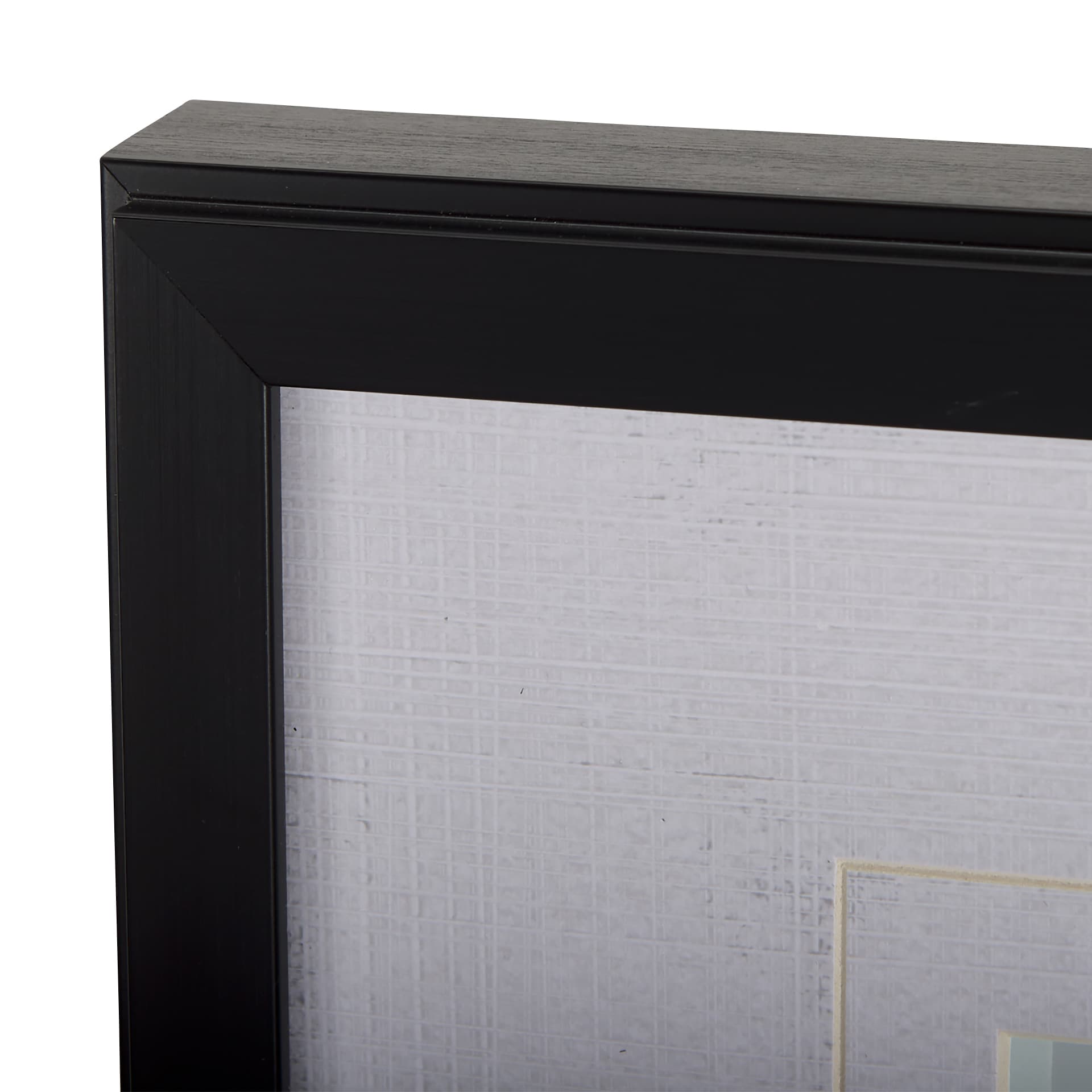 Botanical sketches IV (Blue) by Mercana Studio Hand Embellished Framed Art Print Matted under Glass — product photograph