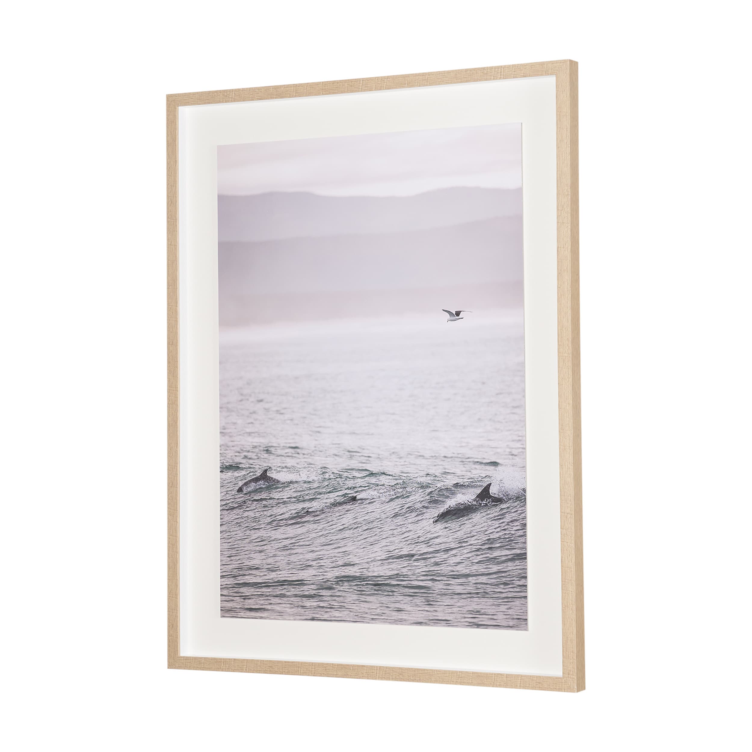 Ocean's Dance by Shot By Clint Framed Photo Print Matted under Glass — product photograph