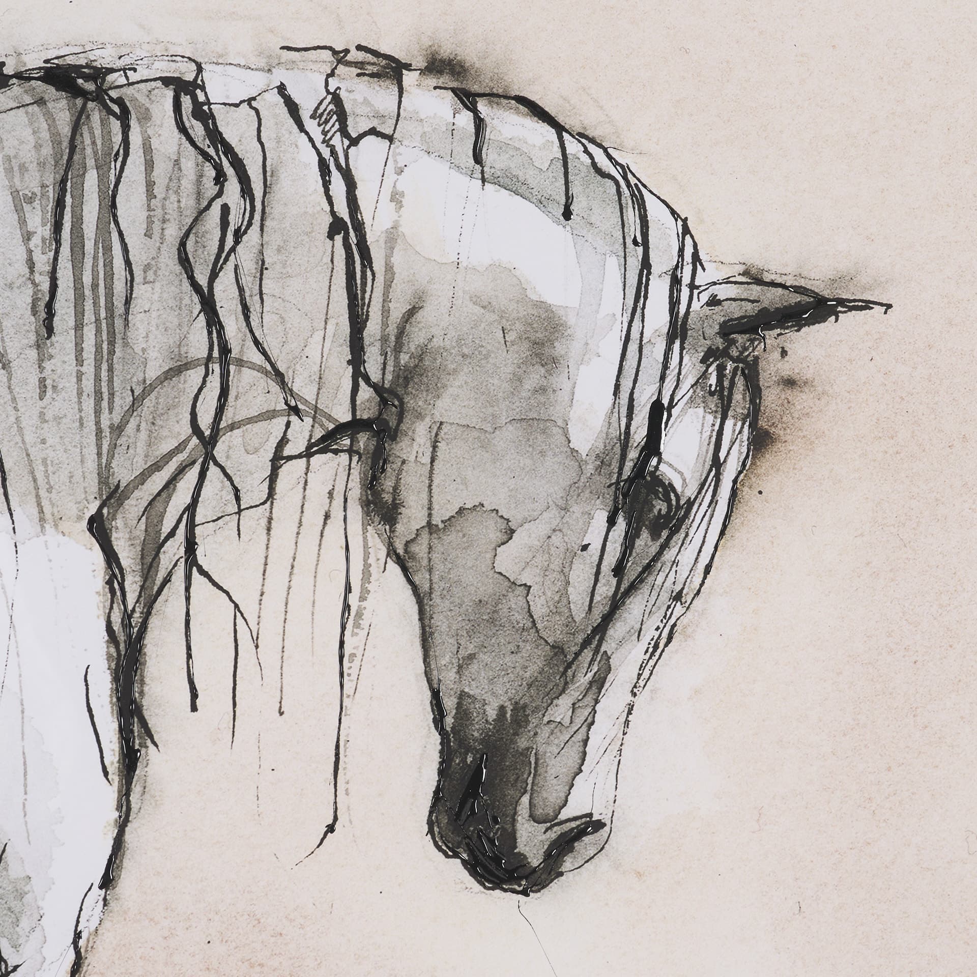 Elegant Beauties III by Mercana Studio Hand-Embellished Framed Artwork Matted under Glass — product photograph