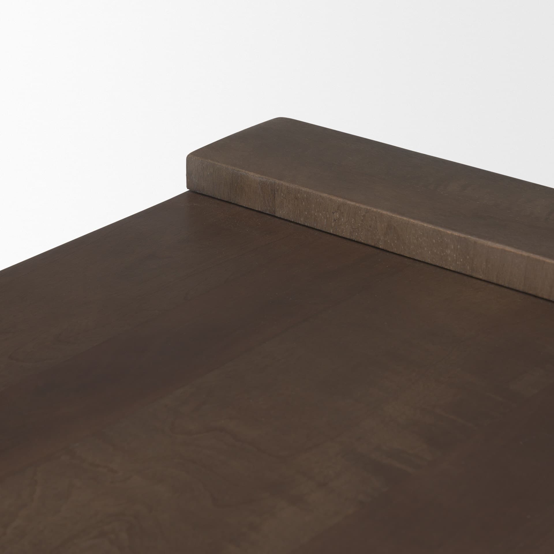 Wesson Dark Brown Wooden Rectangular Coffee Table — product photograph
