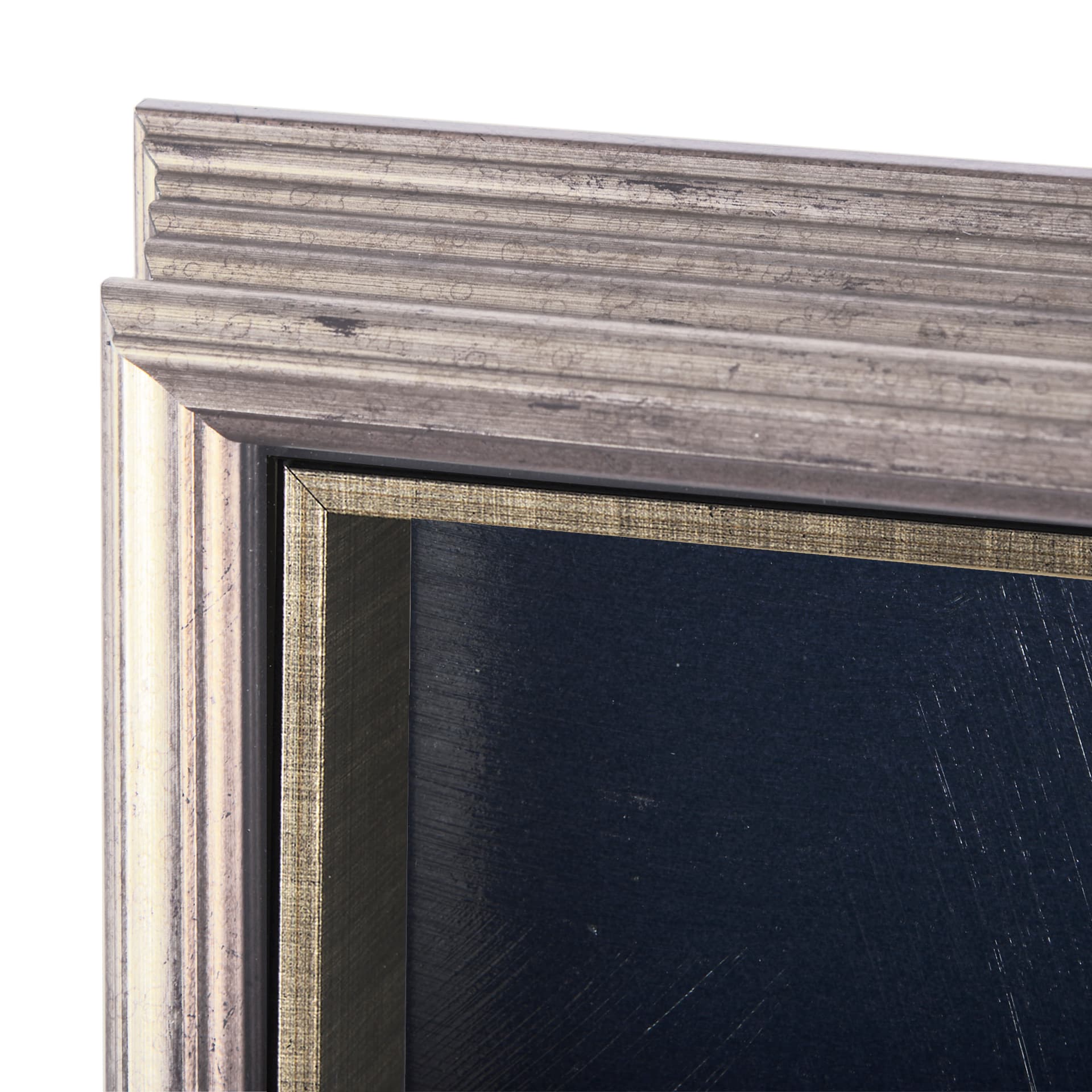 MENU II by Mercana Studio a Hand Embellished Textured Framed Art Print Matted under Glass — product photograph