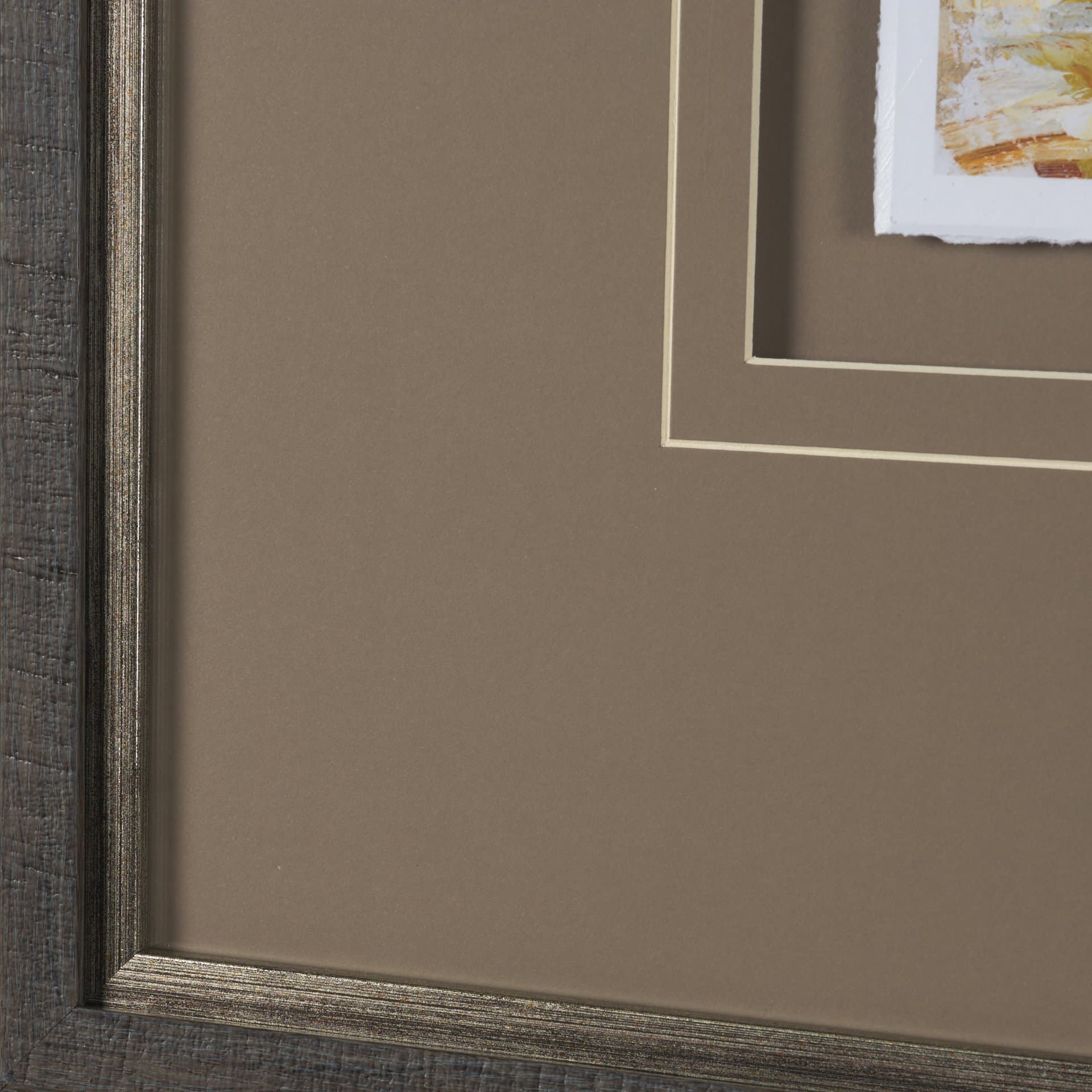 Autumn in the Village I by Mercana Studio Textured Framed Artwork Matted under Glass — product photograph