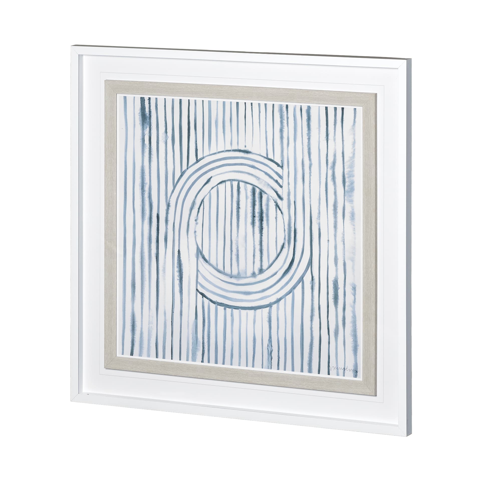 Gyrate I by Vanna Lam a Framed Art Print Matted under Glass — product photograph