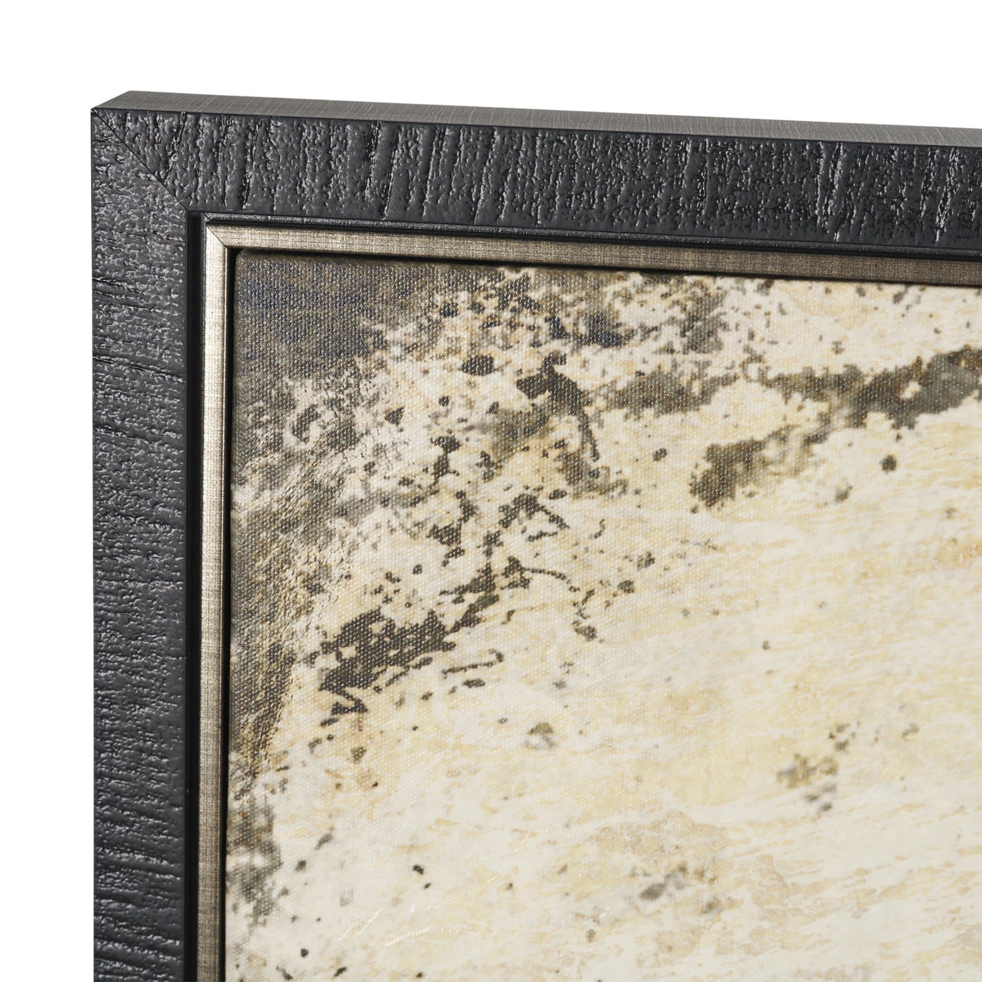 Held in Earth I by Mercana Studio Hand-Embellished Textured Framed Canvas Artwork — product photograph