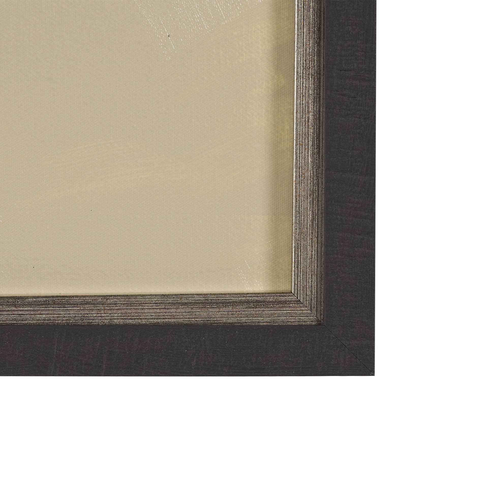 Floral Silhouettes II by Liz Jardine a Hand Embelished Textured Framed Art Print — product photograph
