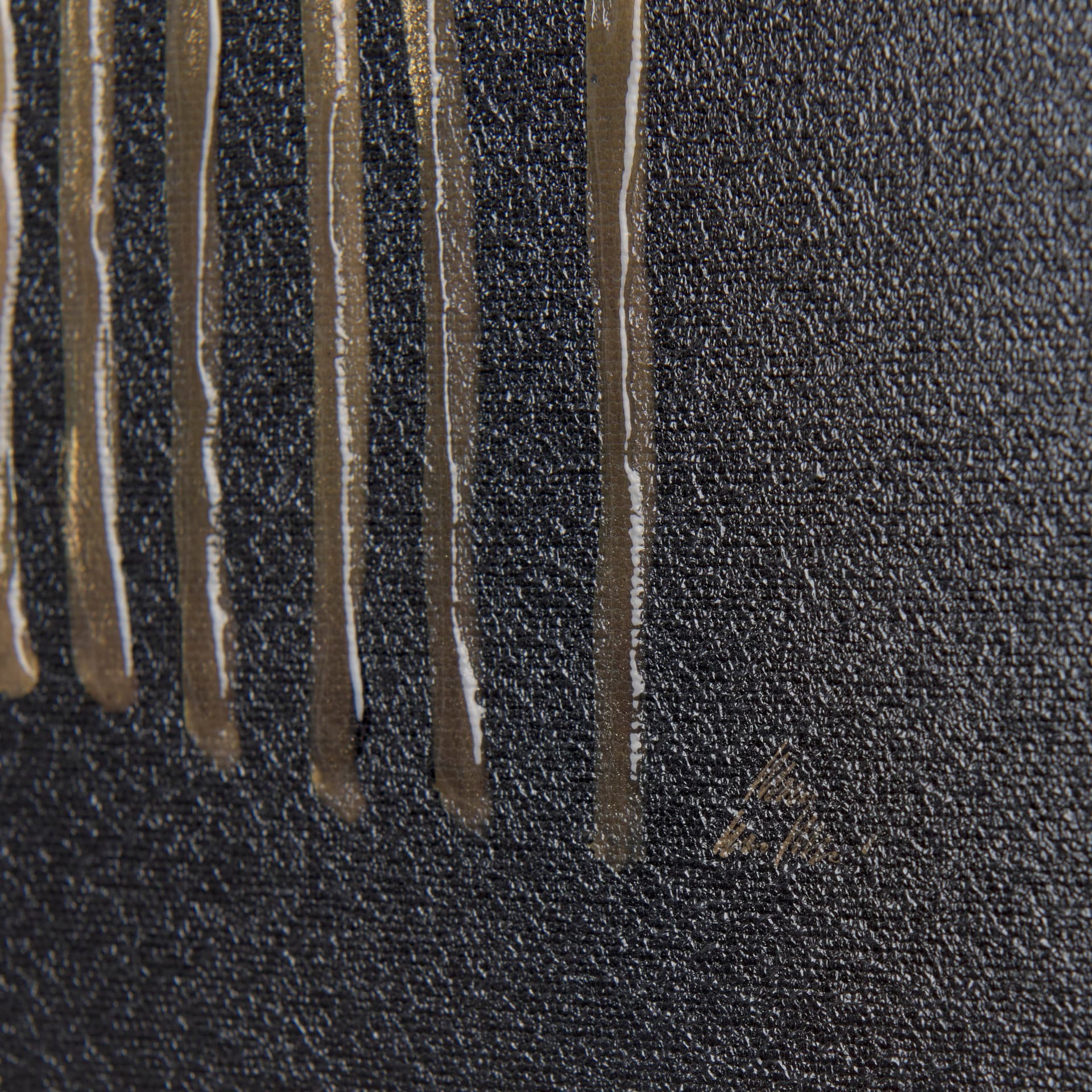 Lines I by Mercana Studio a Hand Embellished Textured Canvas — product photograph