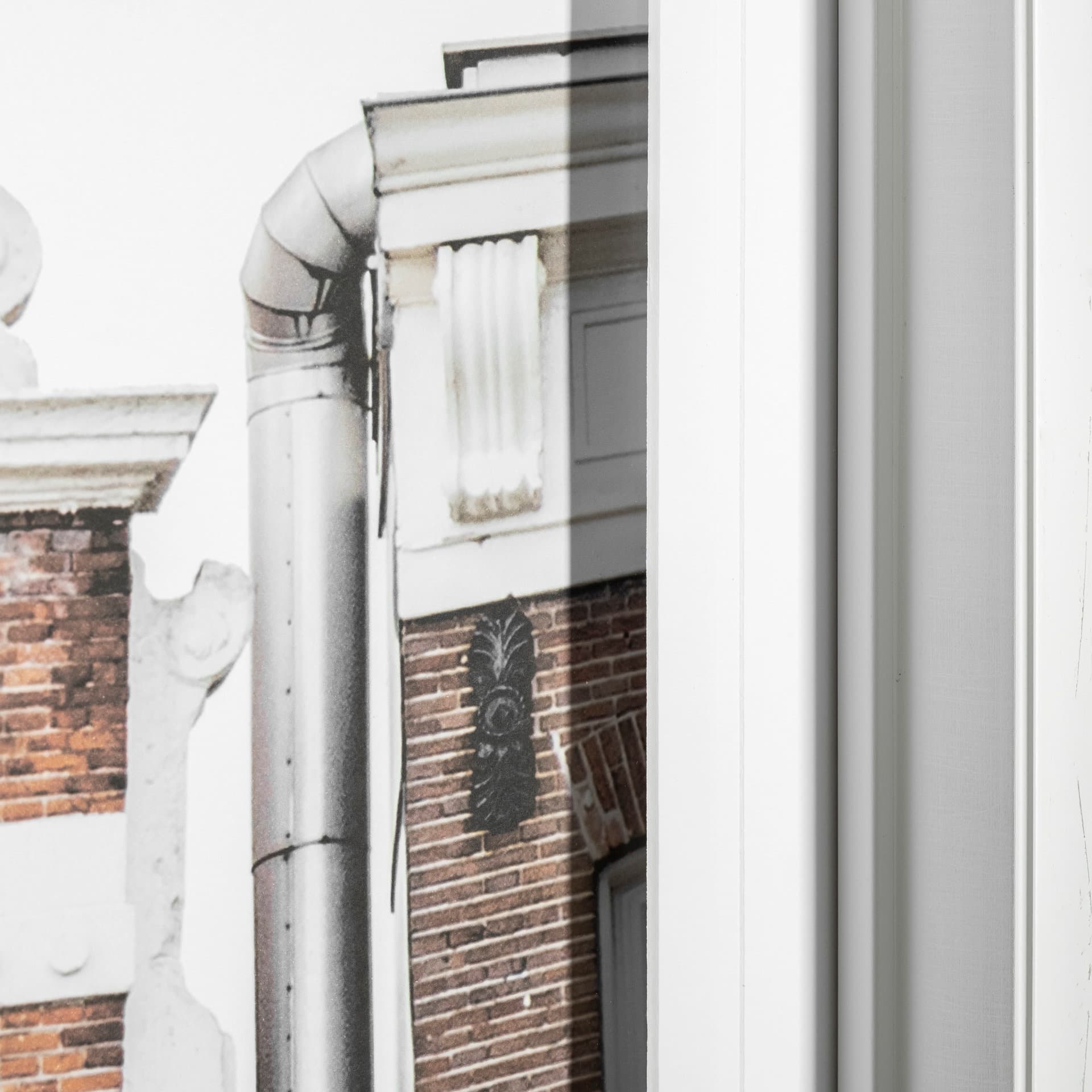 Beautiful Buildings by Irene Suchocki a Framed Photo Art Print Matted under Glass — product photograph