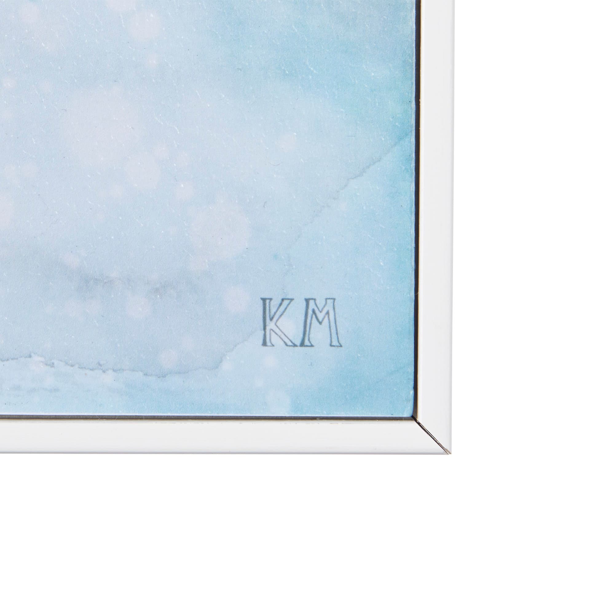 City Fox by Mercana Studio a Hand Embelished Textured Framed Art Print — product photograph