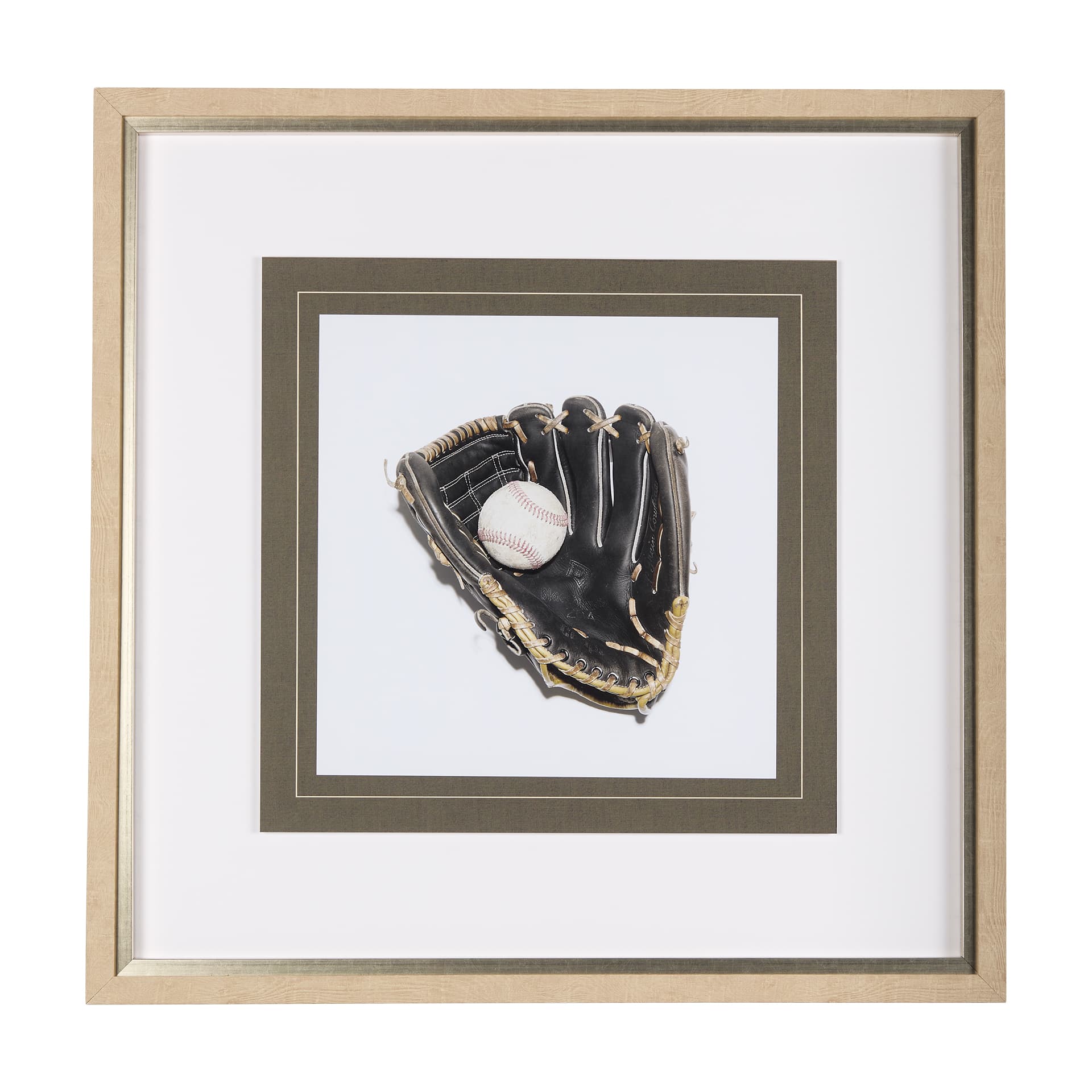 Fielders Choice by Mercana Studio a Framed Photo Art Print Matted under Glass — product photograph