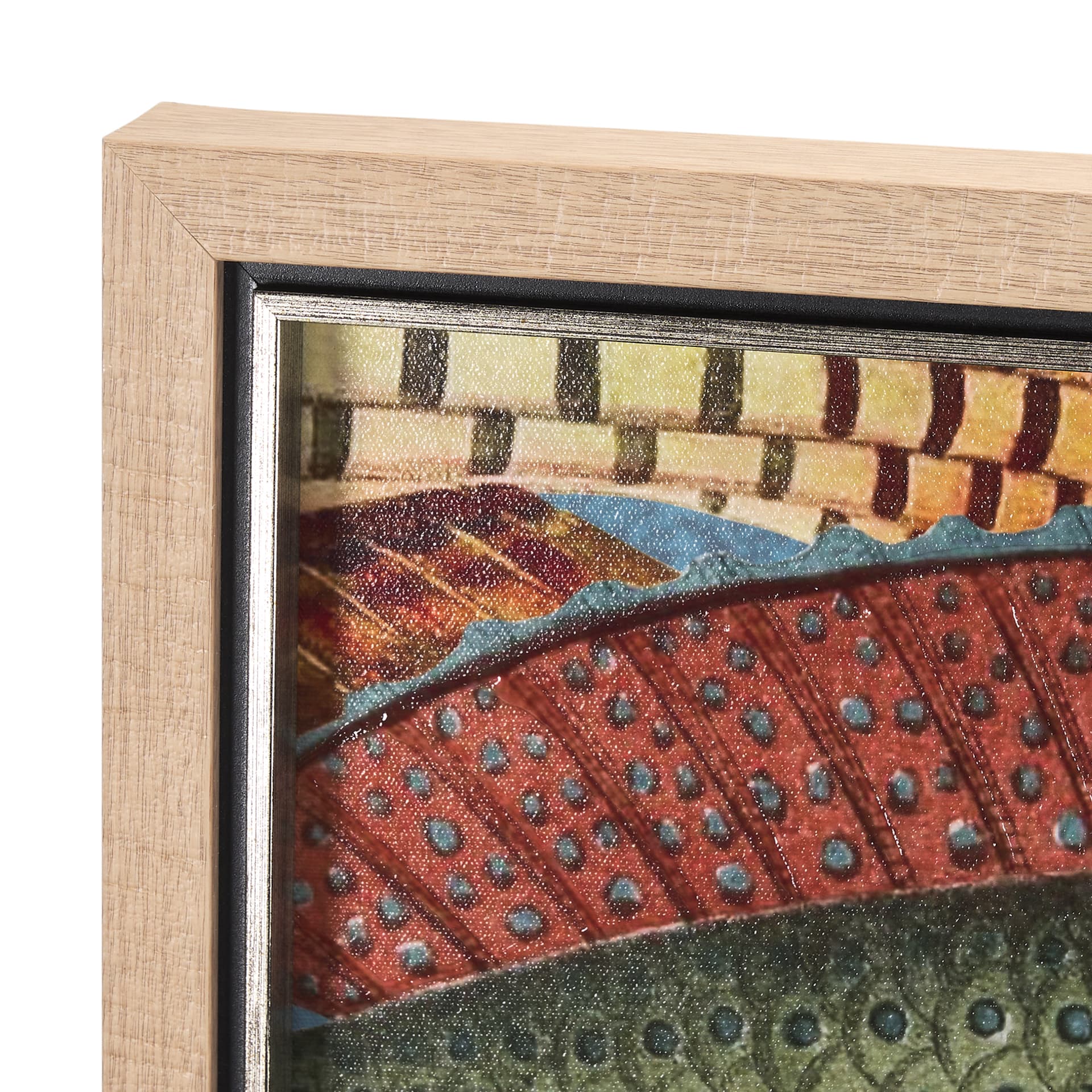 Vadum Piscis by Mercana Studio a Hand Embelished Textured Framed Art Print — product photograph