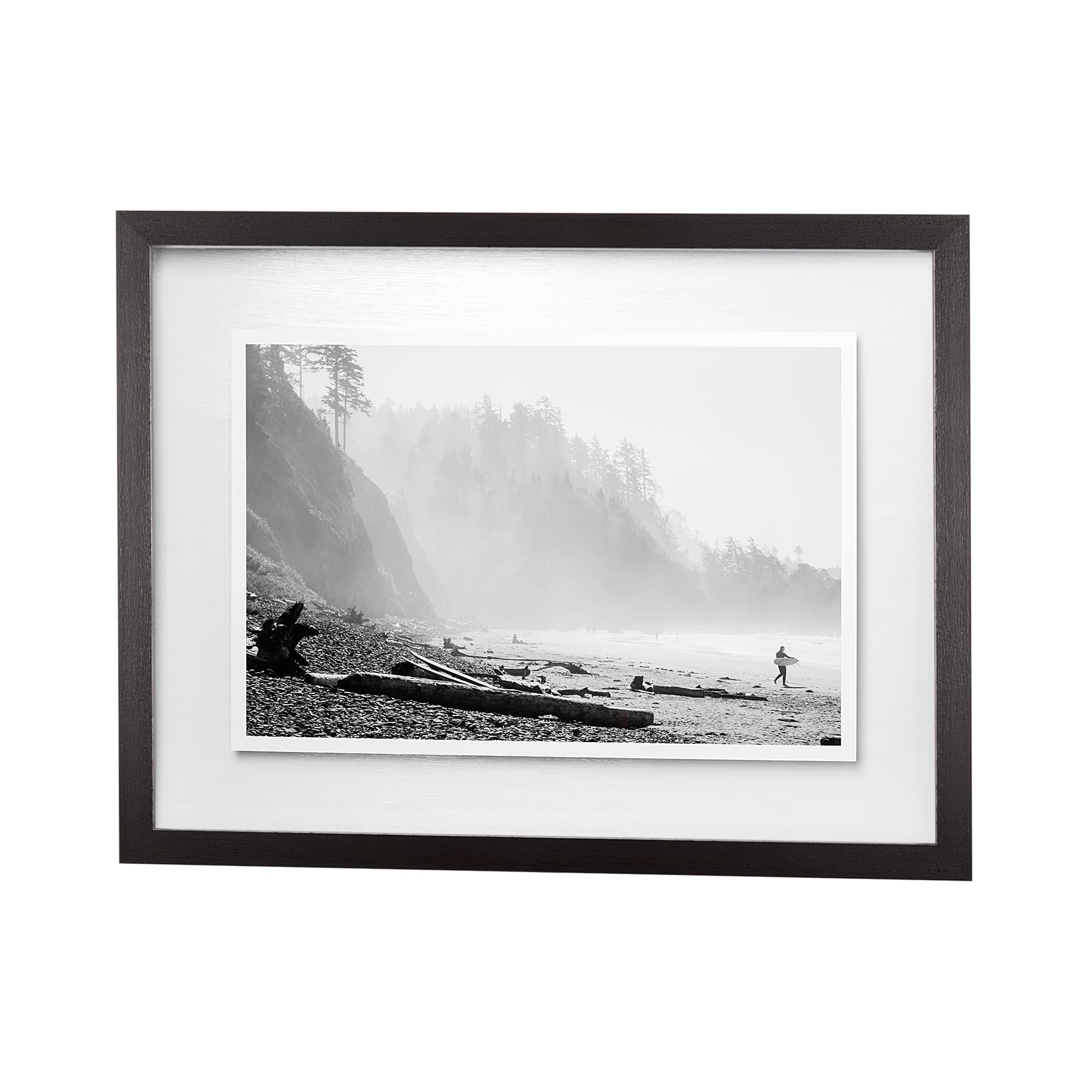 Shoreland III by Melissa McClain a Hand Embellished Textured Framed Photo Art Print Matted under Gla — product photograph