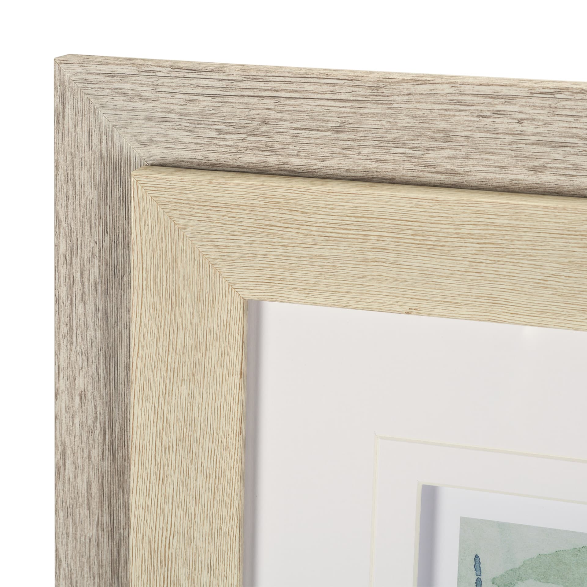 Forest Dew II by Mercana Studio a Hand Embellished Textured Framed Art Print Matted under Glass — product photograph