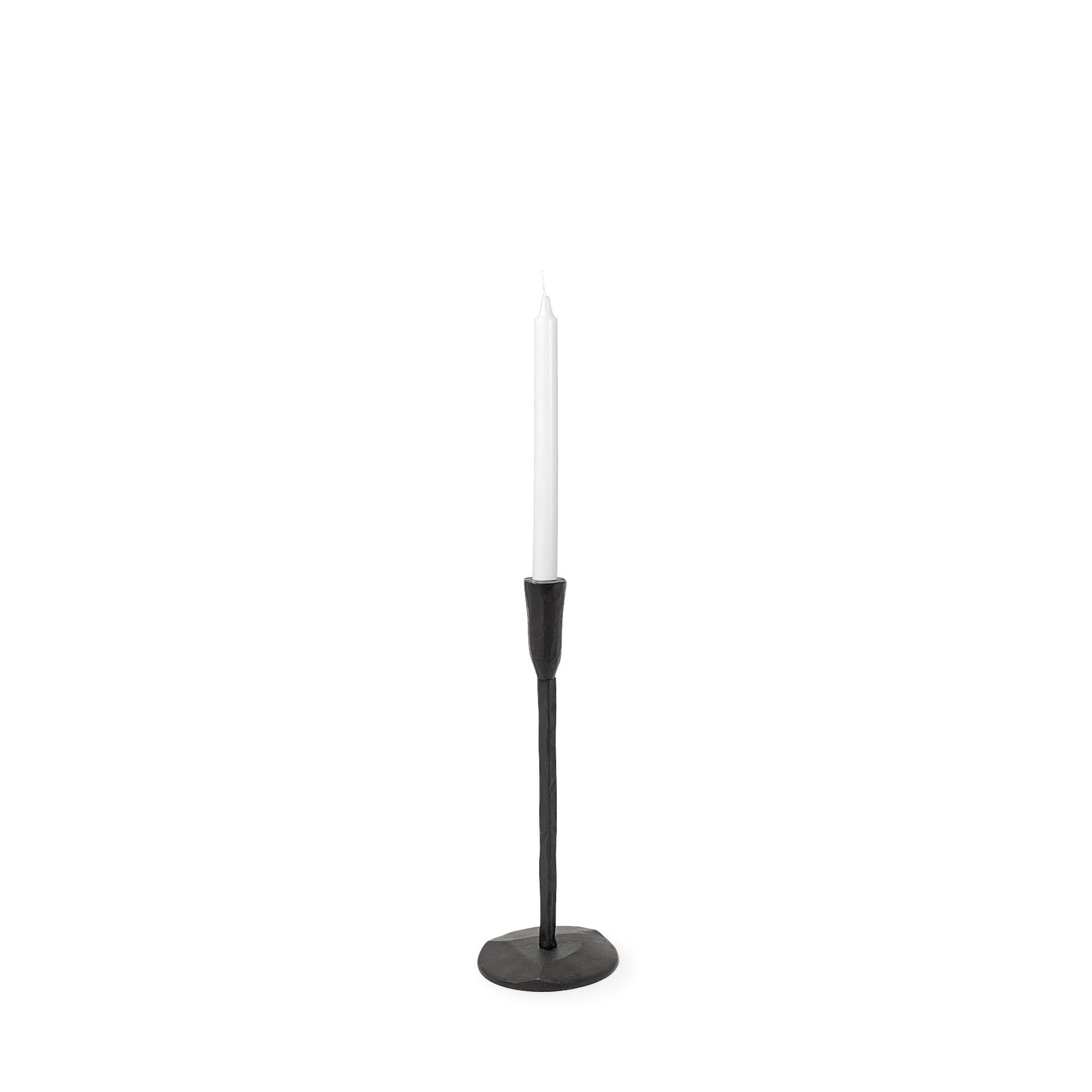 Levit (Small) Black Table Candle Holder — product photograph