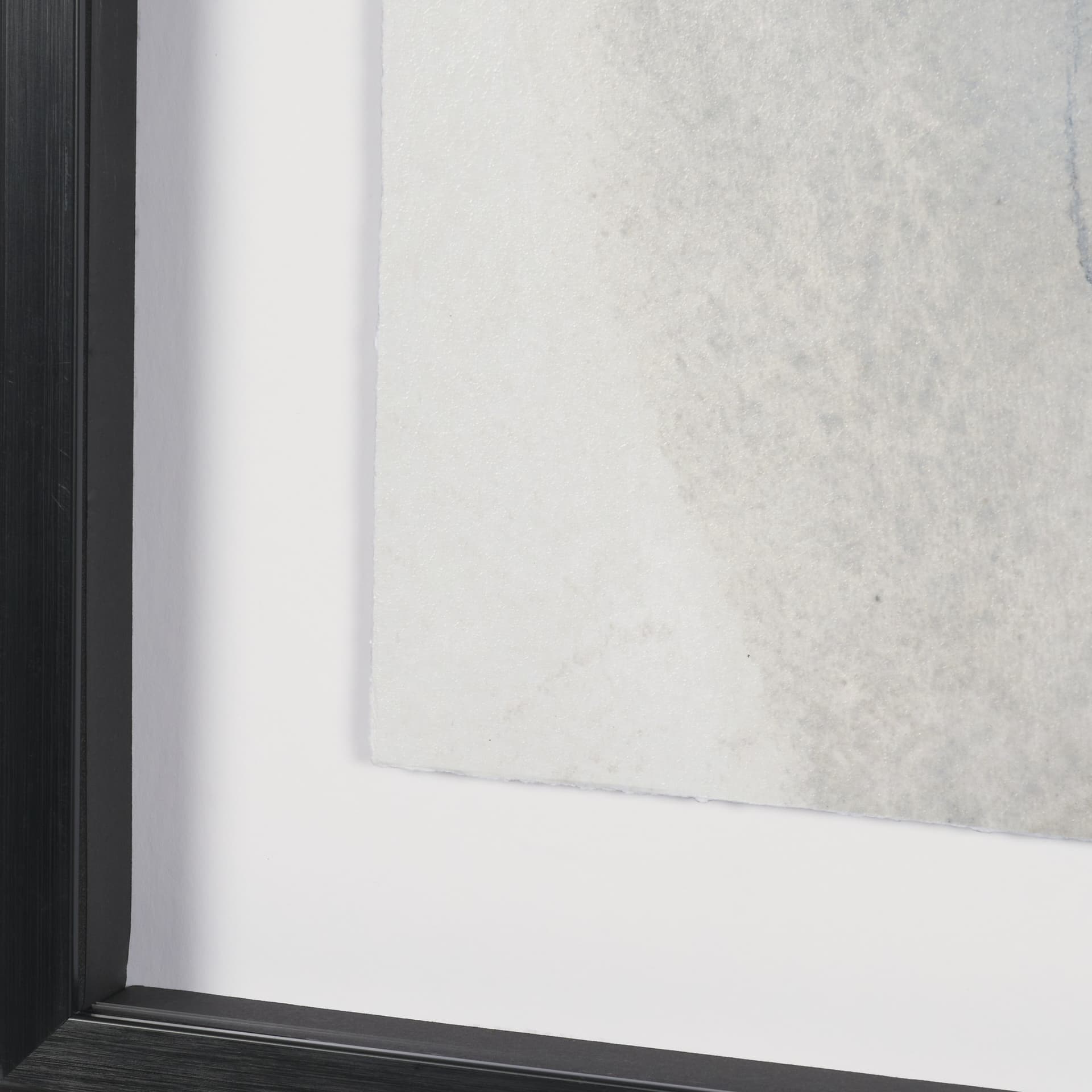 Ediface III by Ira Havuka Hand Embelished Textured Framed Artwork Matted under Glass — product photograph