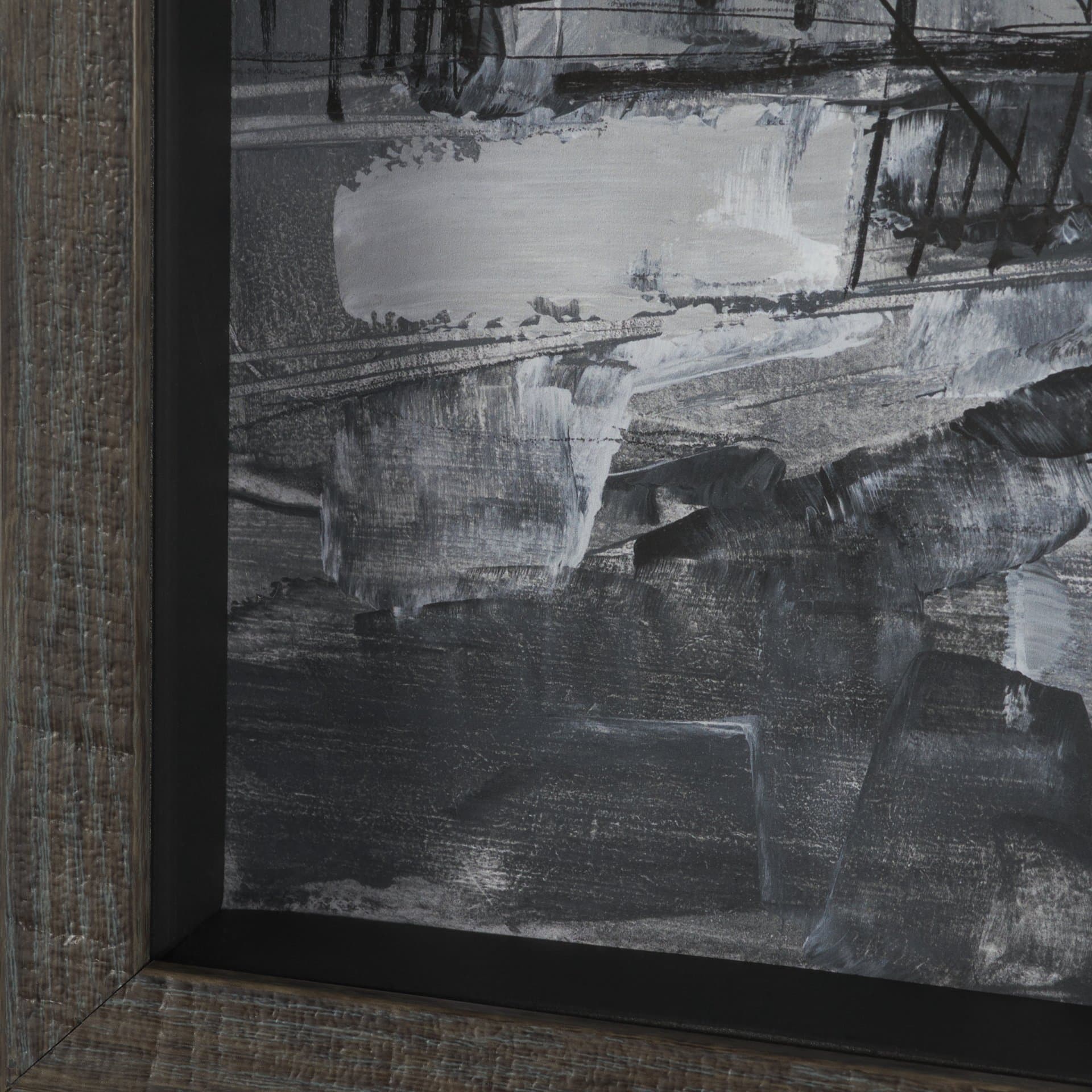 Community 3C by Mercana Studio Framed Artwork Matted under Glass — product photograph