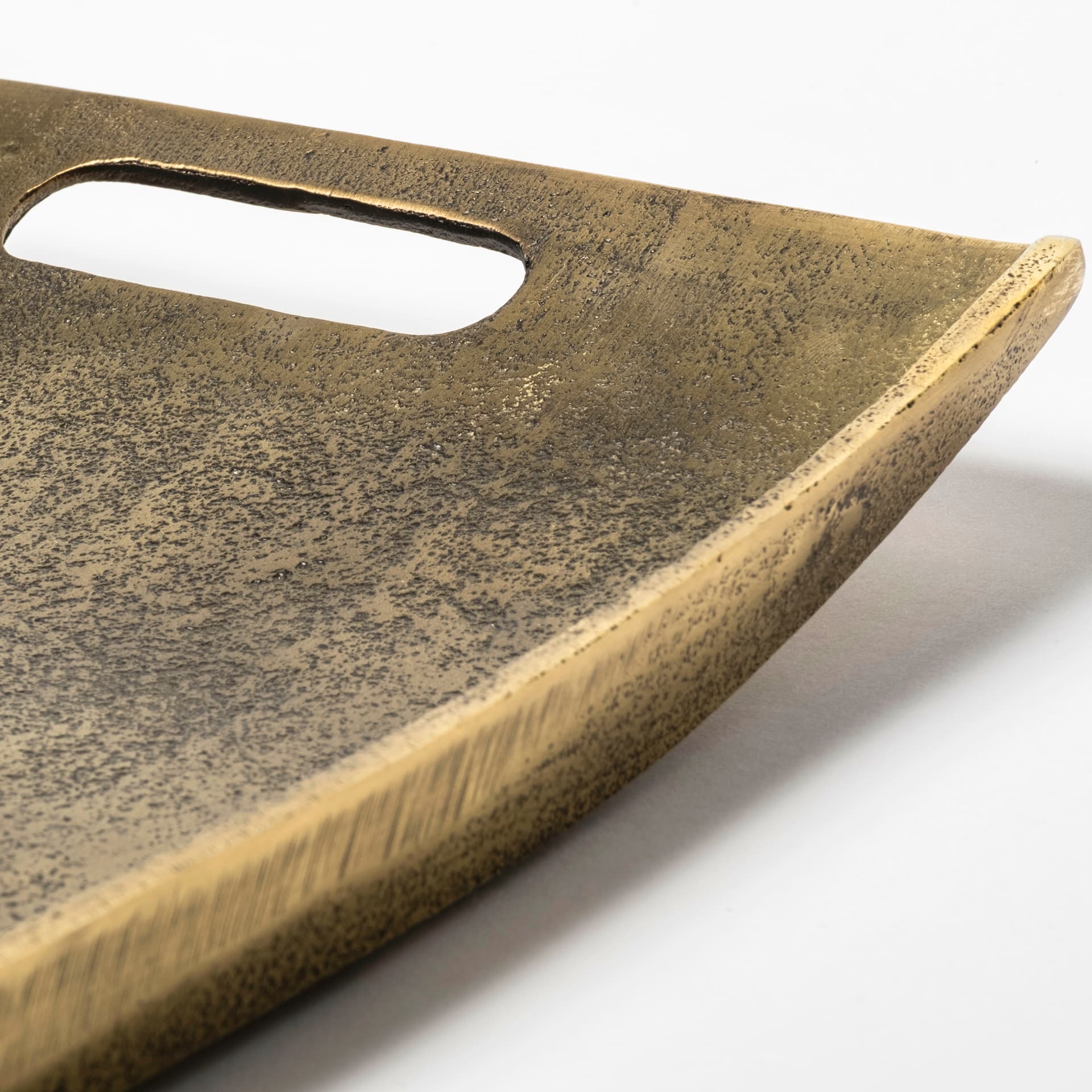 Drey 24L x 10W Gold Rectangular Tray — product photograph