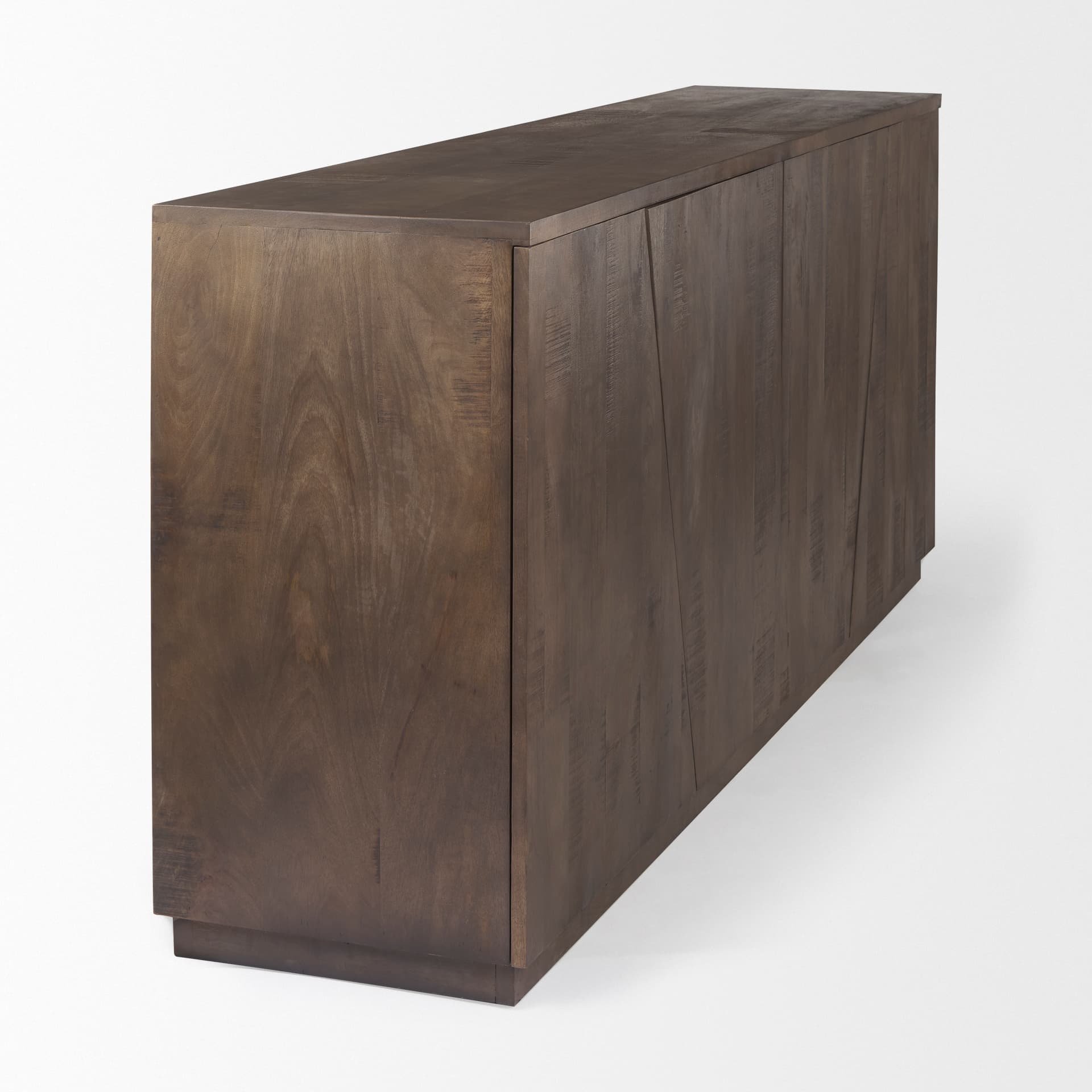 West 82.0L x 18.0W x 34.0H Wooden Angular Sideboard — product photograph
