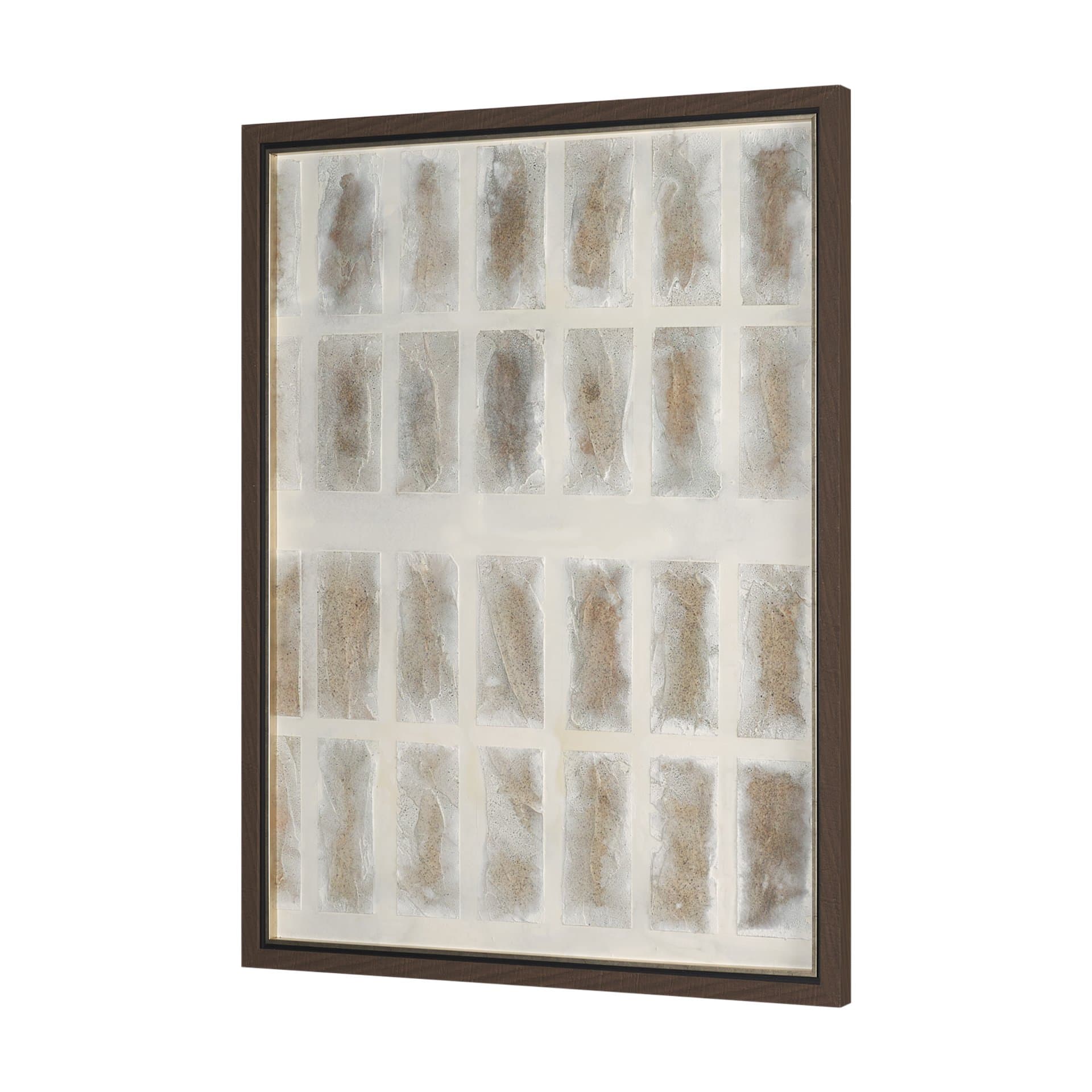 Sand & Structure II by Mercana Studio Handmade Original Framed Artwork Matted under Glass — product photograph
