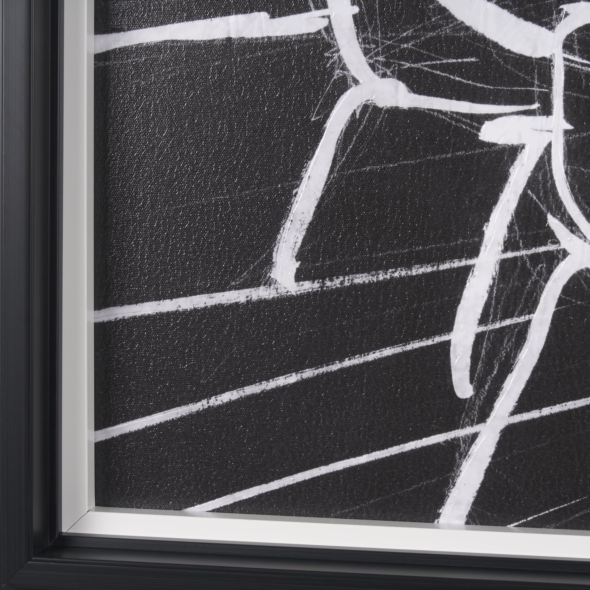 Interior Sketch V by Mercana Studio a Hand Embellished Framed Art Print — product photograph