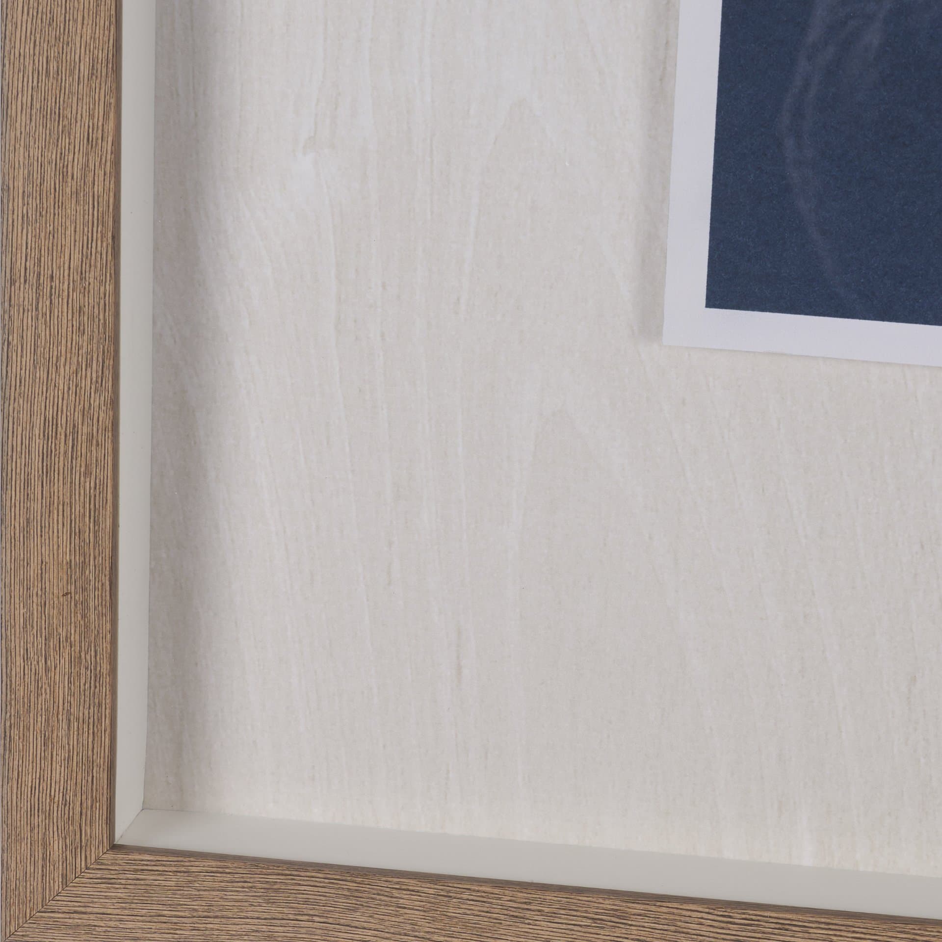 Square Knot by Mercana Studio Hand-Embellished Framed Artwork Matted under Glass — product photograph