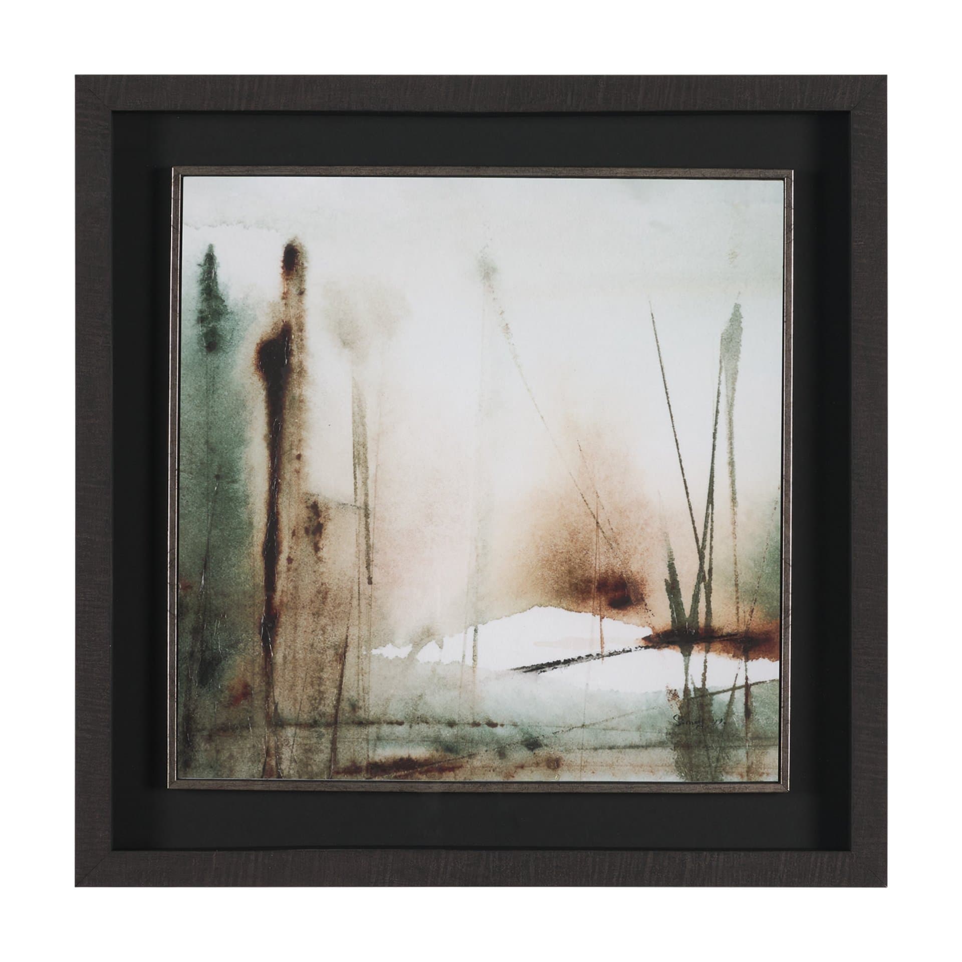 Watercolor Dreamscape VI by Mercana Studio a Hand Embellished Framed Watercolor Art Print under Glas — product photograph