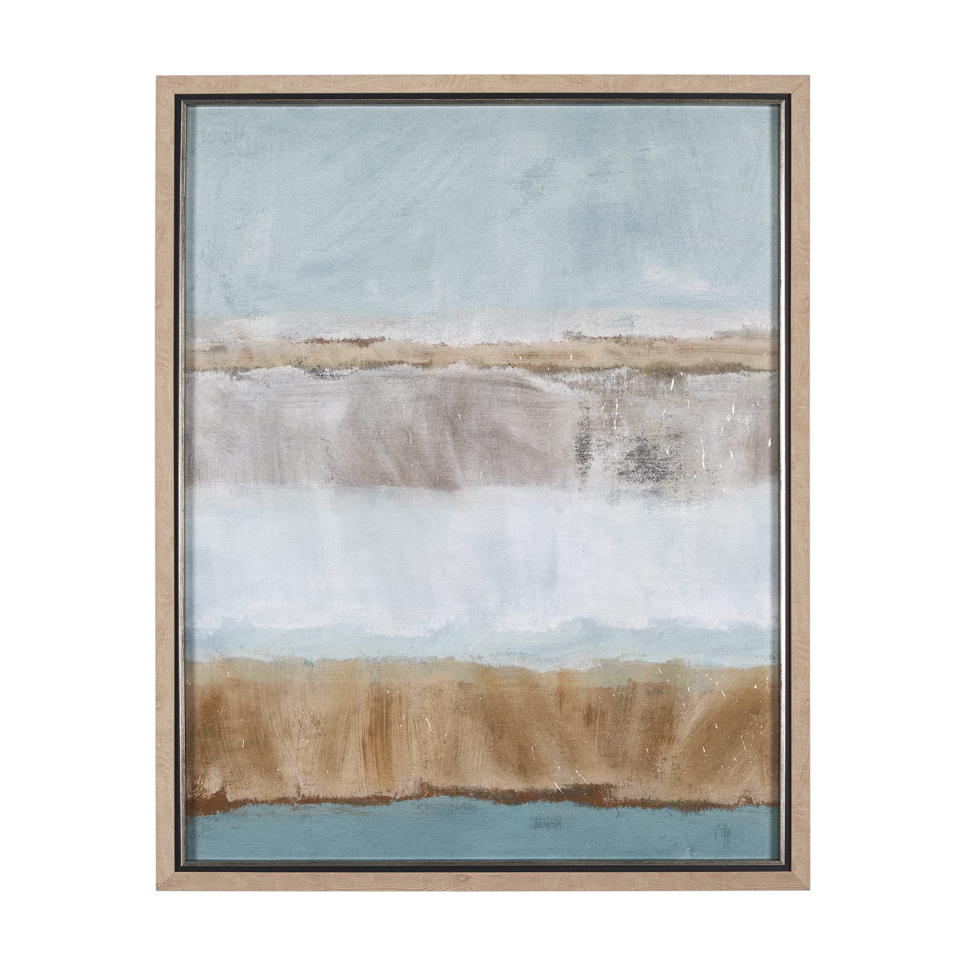 Quiet Echoes - Sweep by Mercana Studio a Hand Embellished Textured Framed Art Print — product photograph
