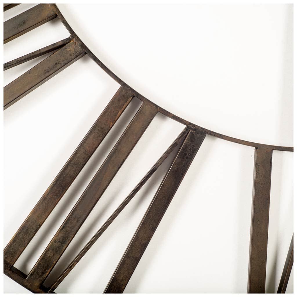 Pender 50" Round Giant Oversized Industrial Wall Clock — product photograph