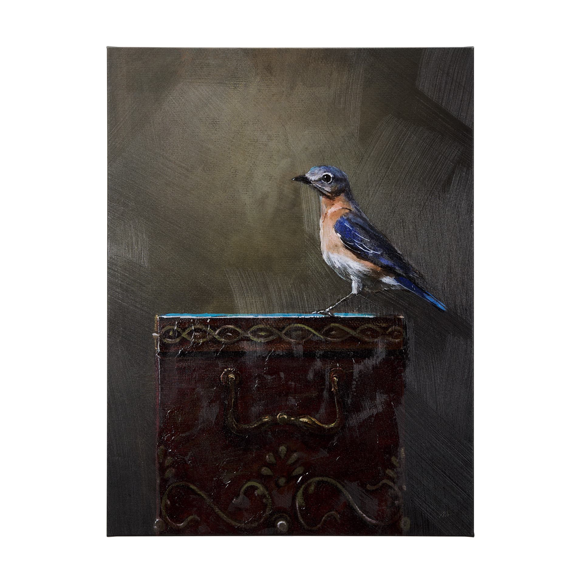 Graceful Poise II (Eastern Bluebird)(42 x 56) — product photograph