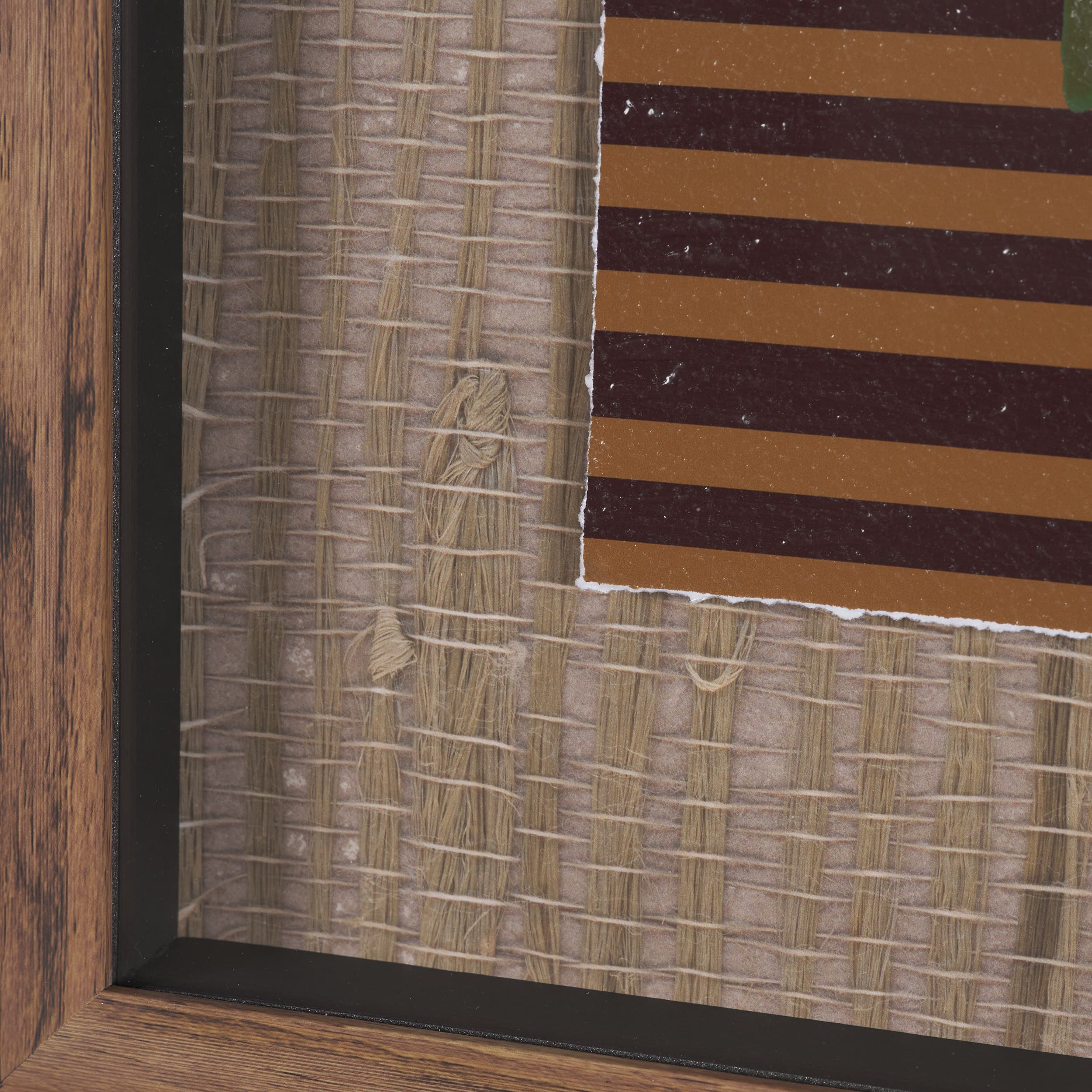 Southwestern Landscape No.3 by The Miuus Studio Textured Framed Artwork Matted under Glass — product photograph