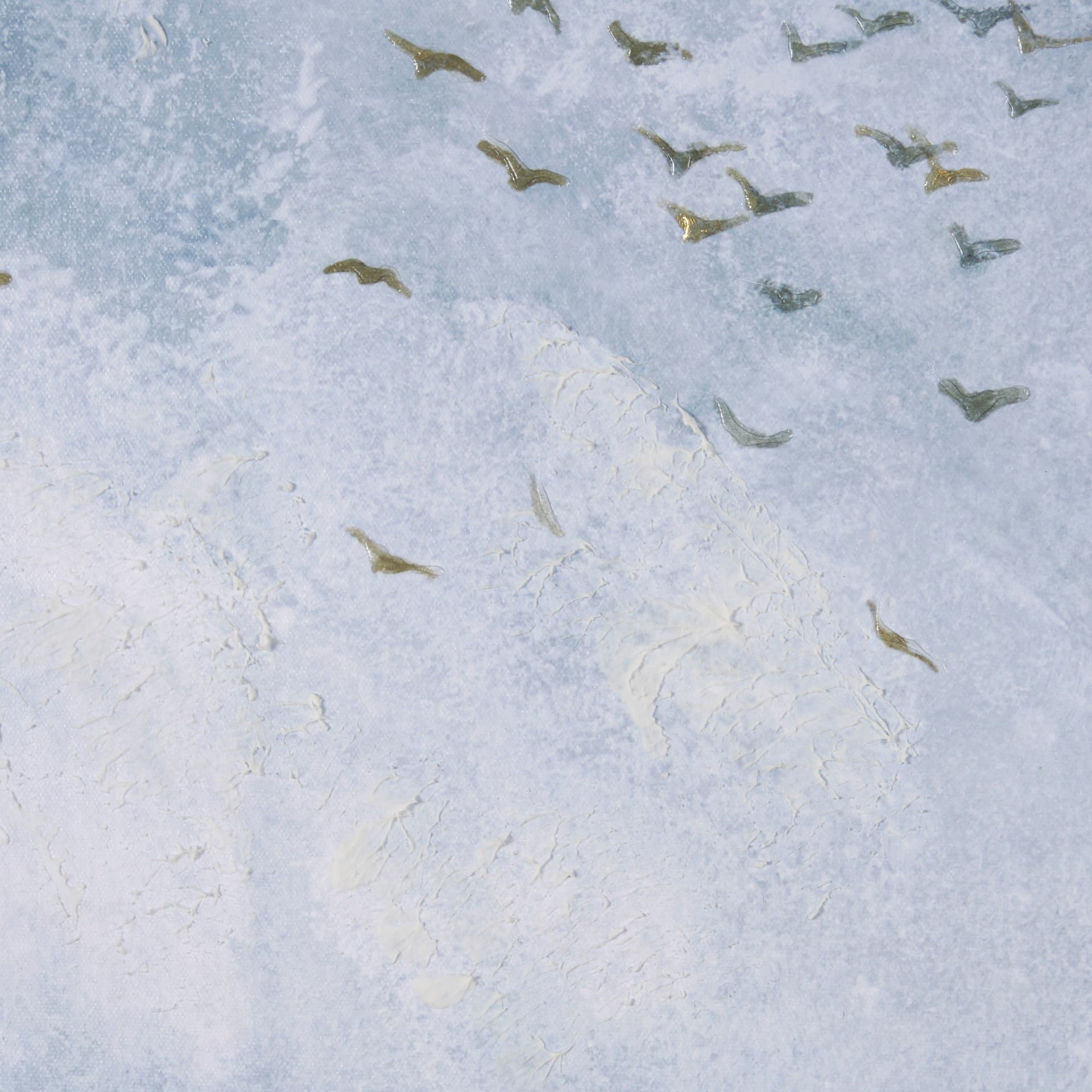 Spring is Coming I by Mercana Studio a Hand Embellished Textured Framed Canvas — product photograph