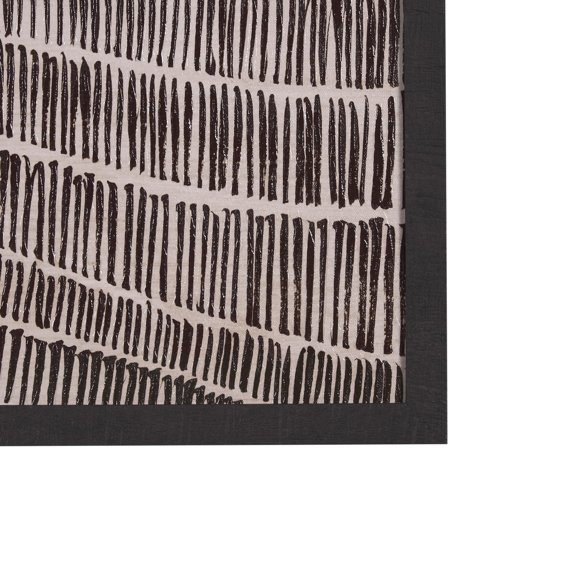 Delineation II by Mercana Studio a Hand Embelished Textured Framed Art Print — product photograph