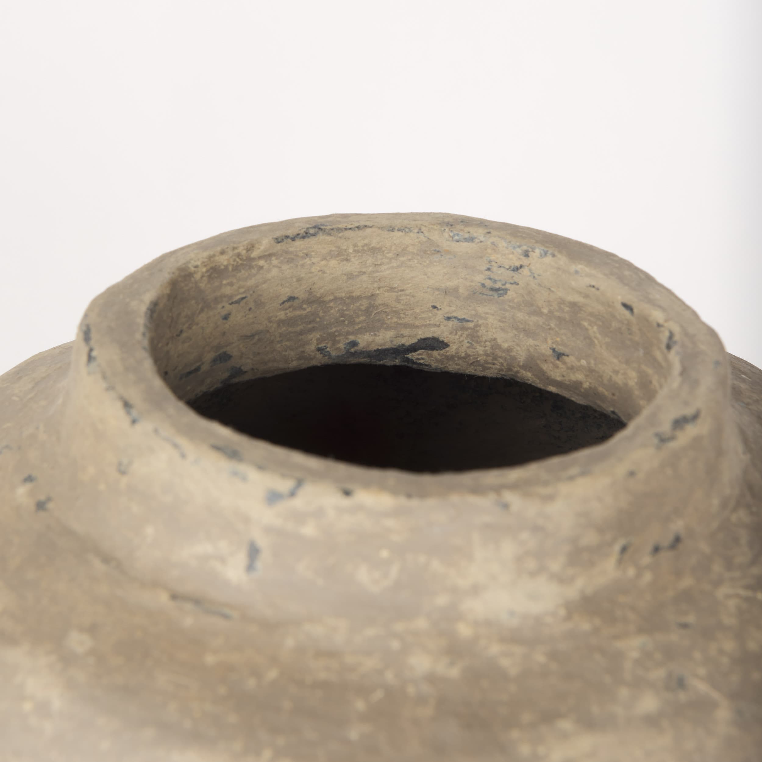 Bala Large Gray Paper Mache Vase — product photograph