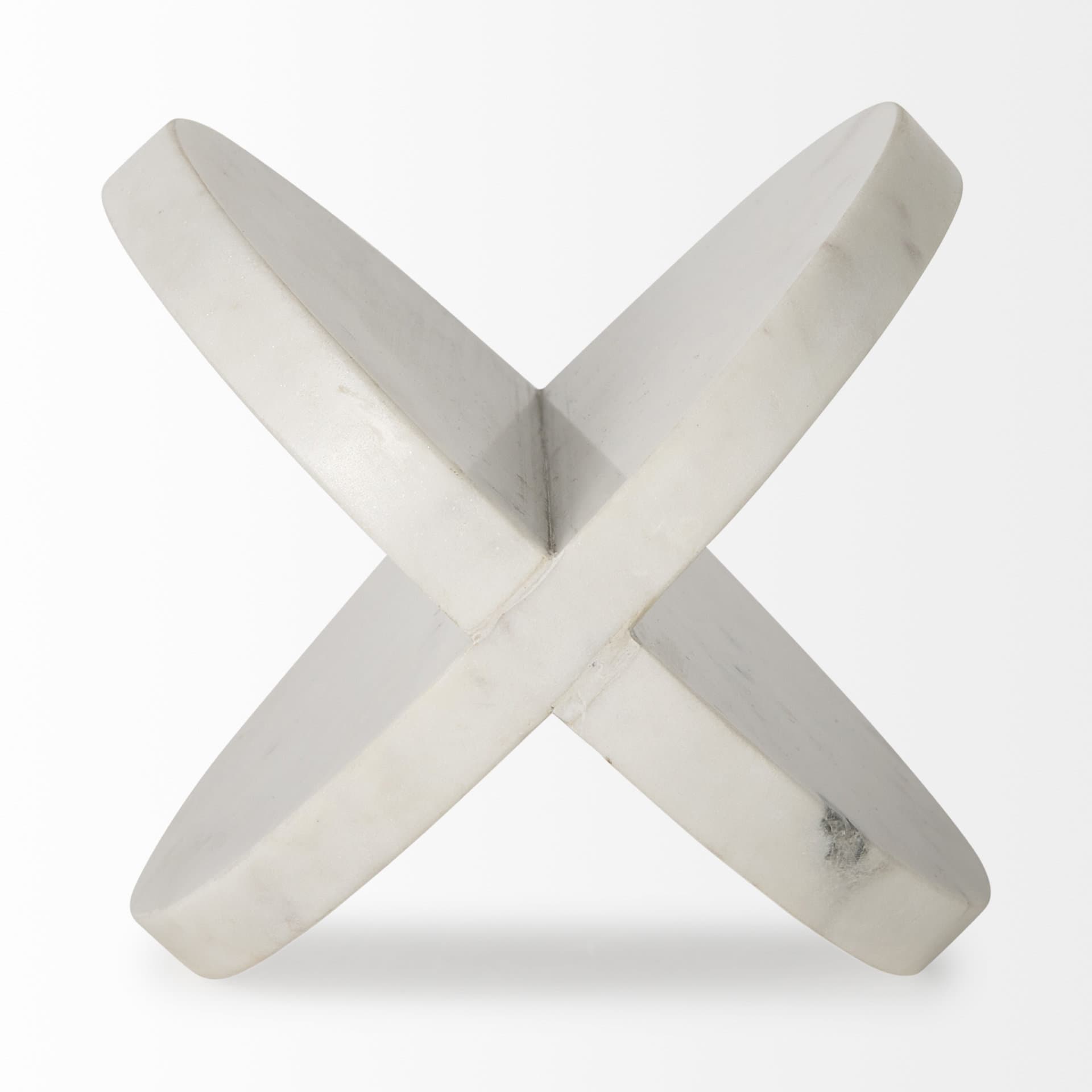 Sophia 9.0L x 9.0W x 9.0H Large Marble Ornament — product photograph