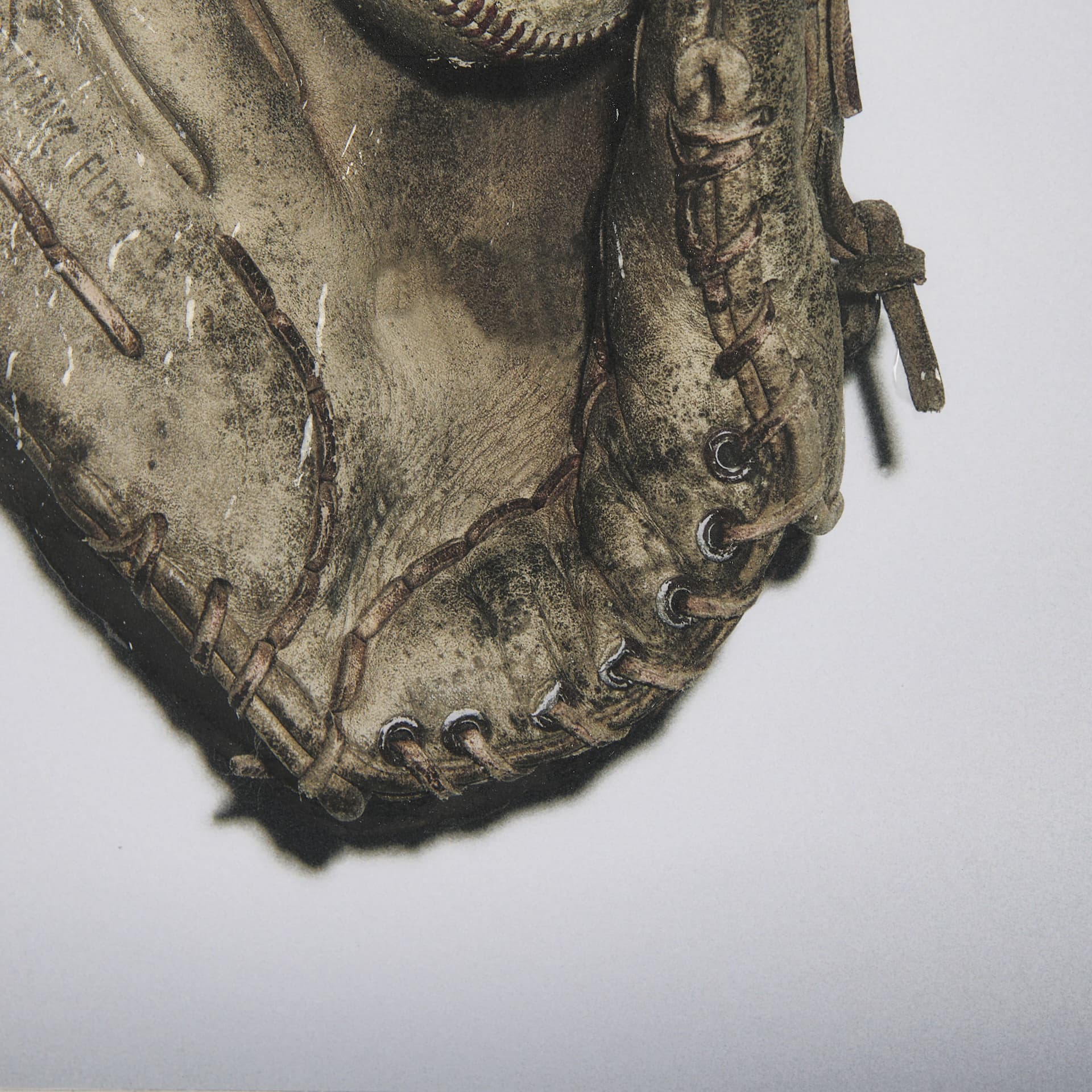 Double Play I by Mercana Studio a Hand Embellished Textured Framed Photo Art Print Matted under Glas — product photograph