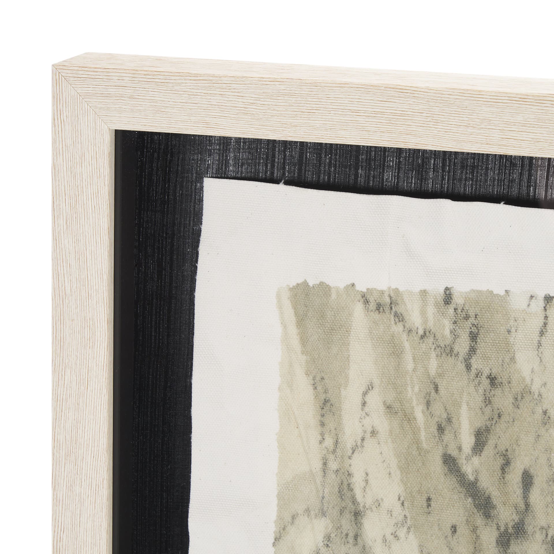 Beyond the Rain II by Mercana Studio a Hand Embellished Framed Art Print Matted under Glass — product photograph