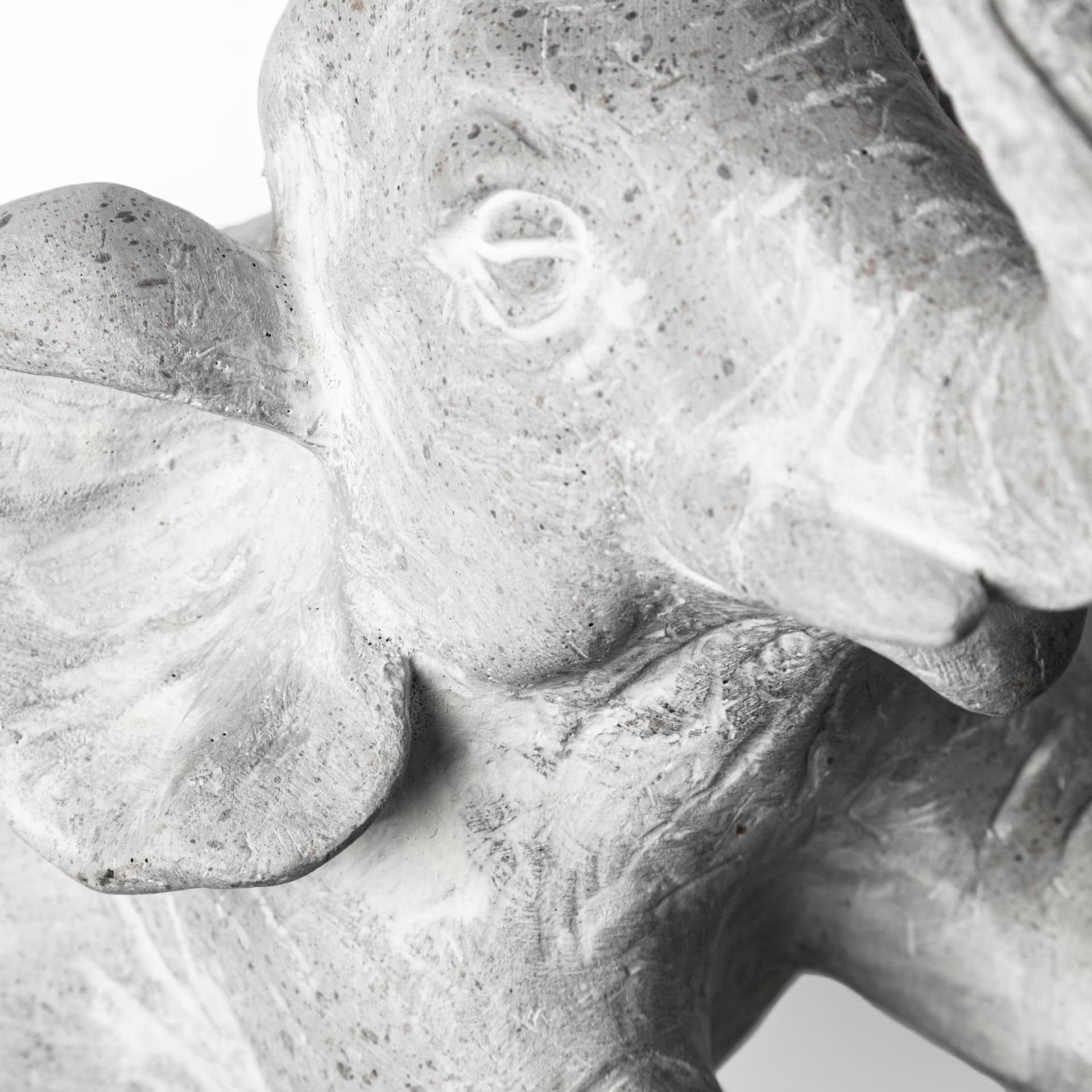 Maynard I Set of 2 Grey Elephant Wall Decorations — product photograph